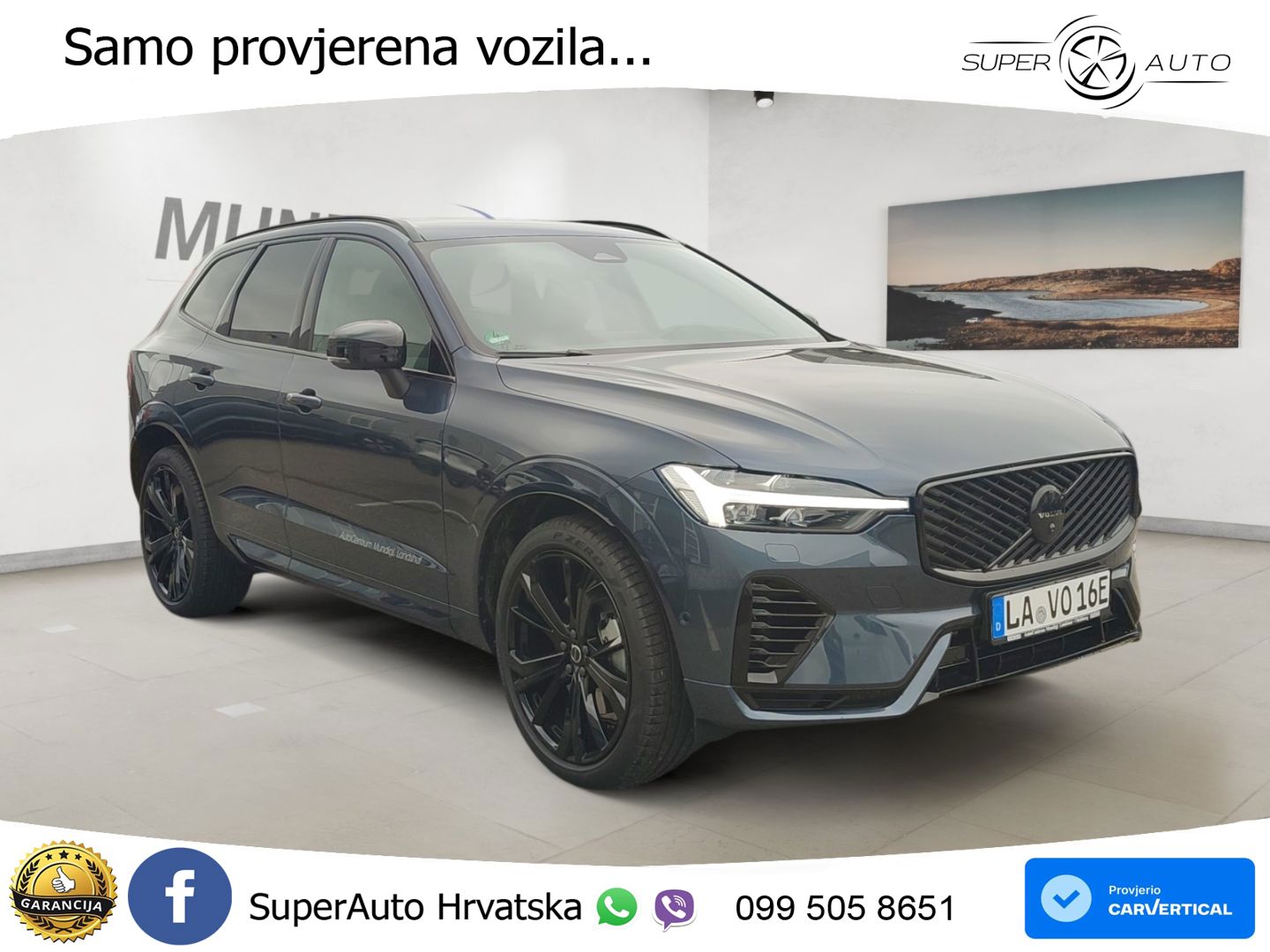 Volvo XC60 T8 AWD Geartronic ZRAČNI+ACC+4xGR SJED+KAM