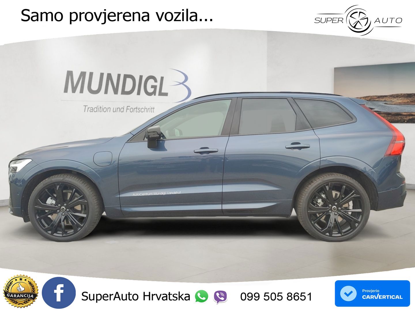 Volvo XC60 T8 AWD Geartronic ZRAČNI+ACC+4xGR SJED+KAM