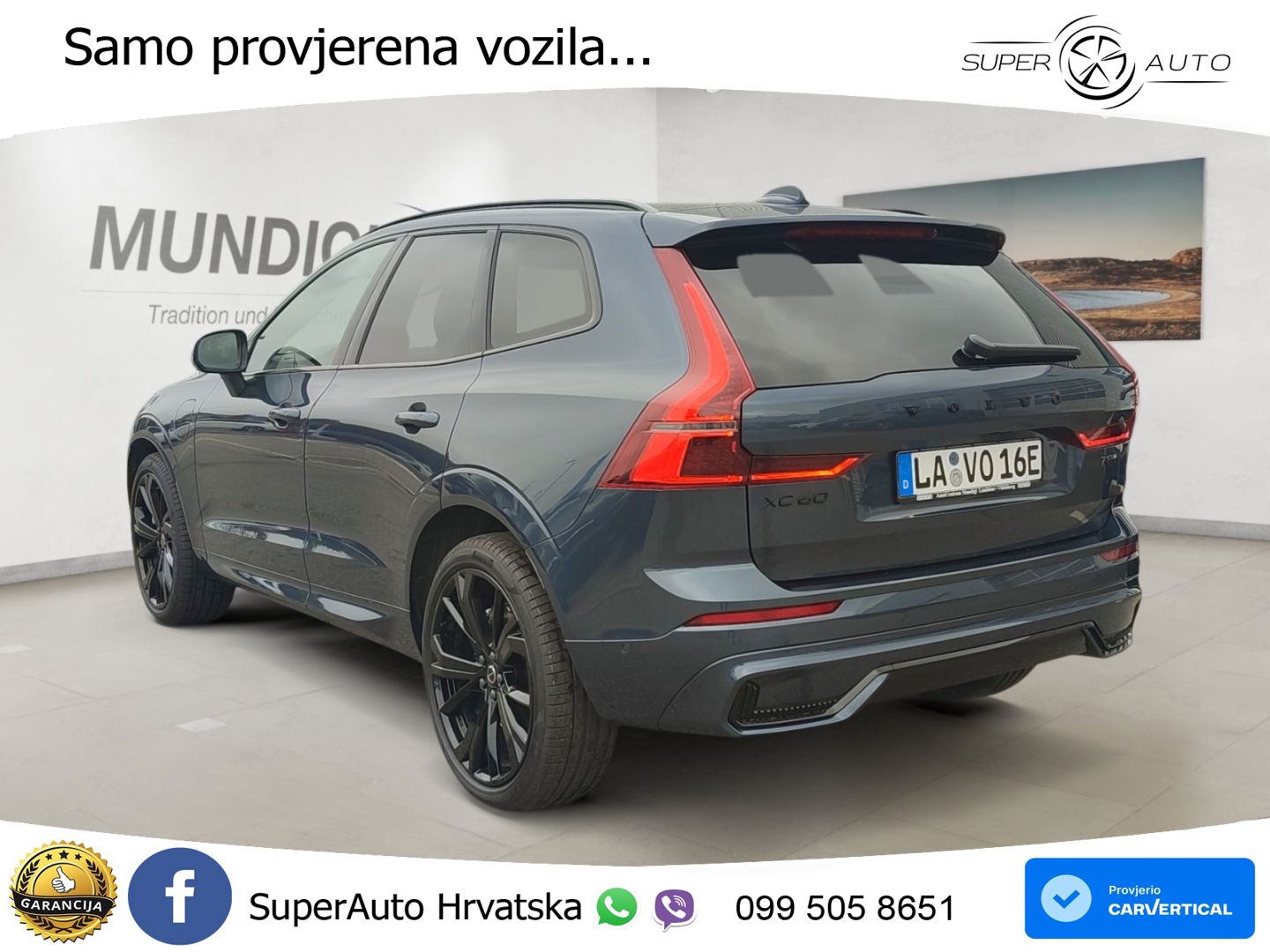 Volvo XC60 T8 AWD Geartronic ZRAČNI+ACC+4xGR SJED+KAM