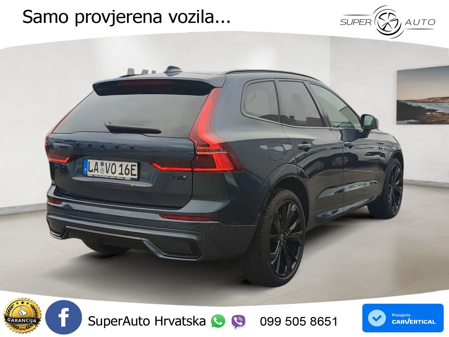 Volvo XC60 T8 AWD Geartronic ZRAČNI+ACC+4xGR SJED+KAM