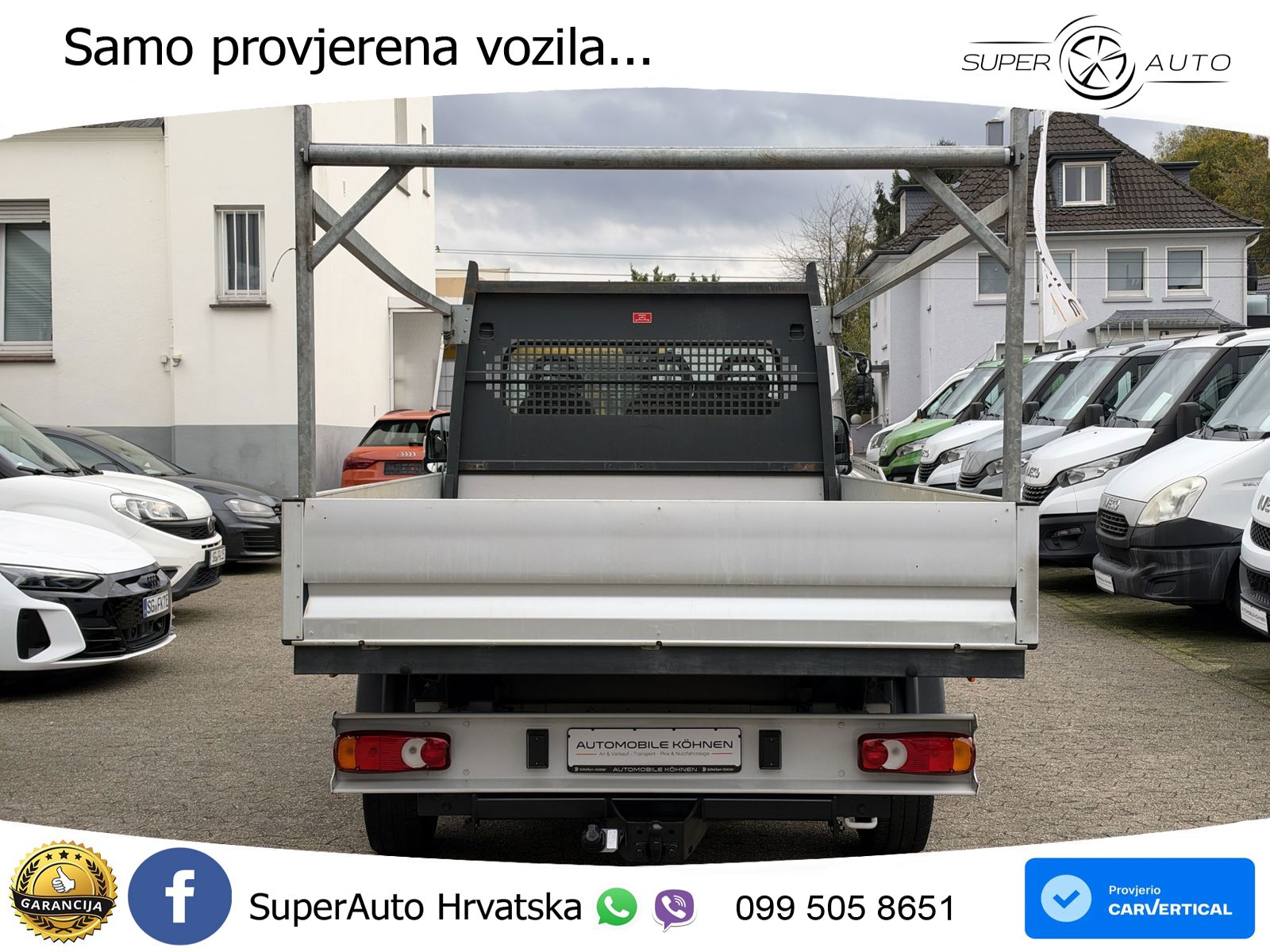 Peugeot Boxer L4 MAXI 165 / AHK / LEITERTRÄGER ROLLE / T 165 KS