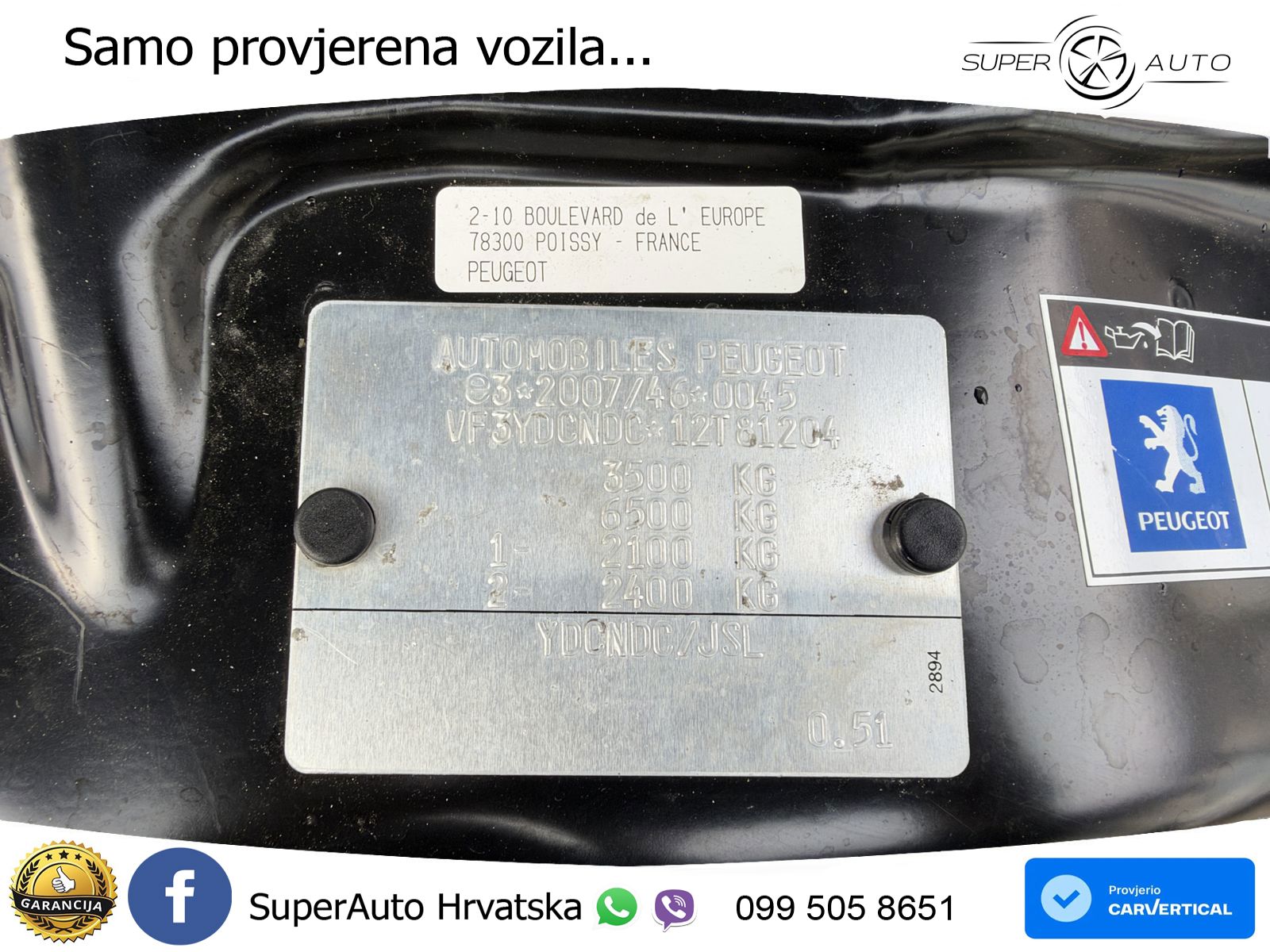 Peugeot Boxer L4 MAXI 165 / AHK / LEITERTRÄGER ROLLE / T 165 KS