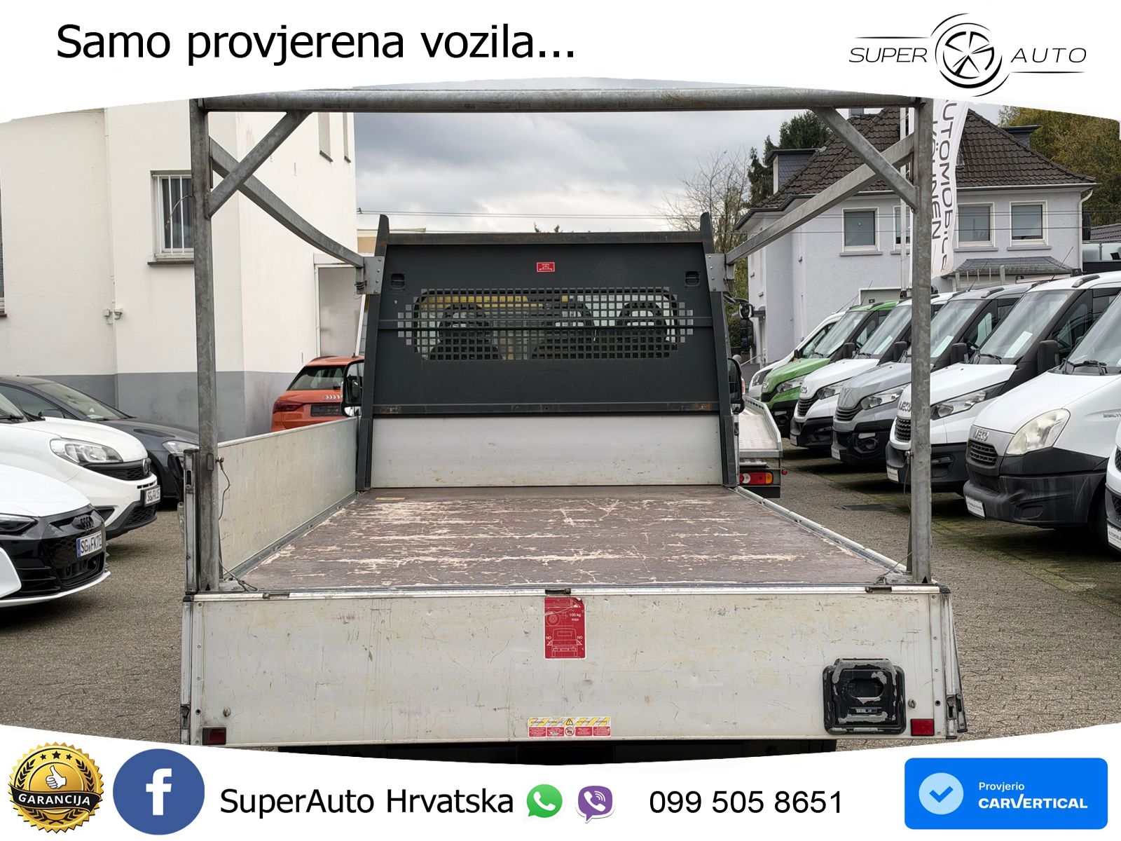 Peugeot Boxer L4 MAXI 165 / AHK / LEITERTRÄGER ROLLE / T 165 KS