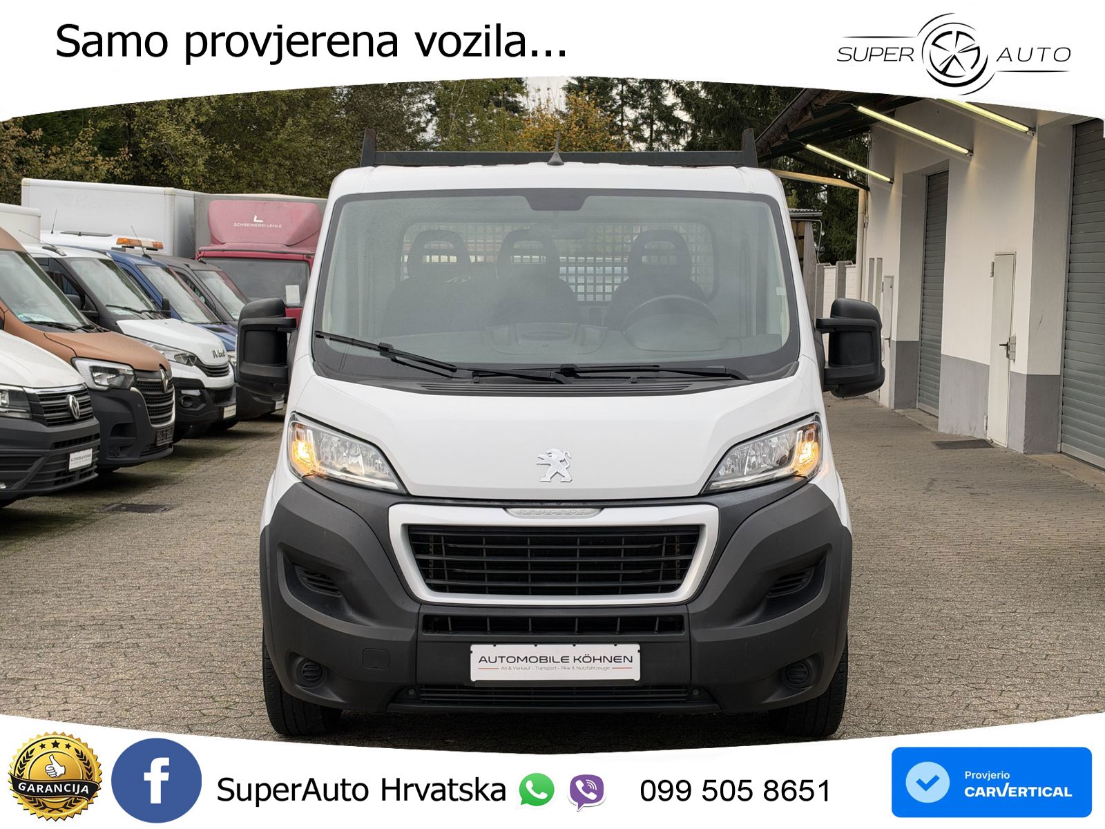 Peugeot Boxer L4 MAXI 165 / AHK / LEITERTRÄGER ROLLE / T 165 KS