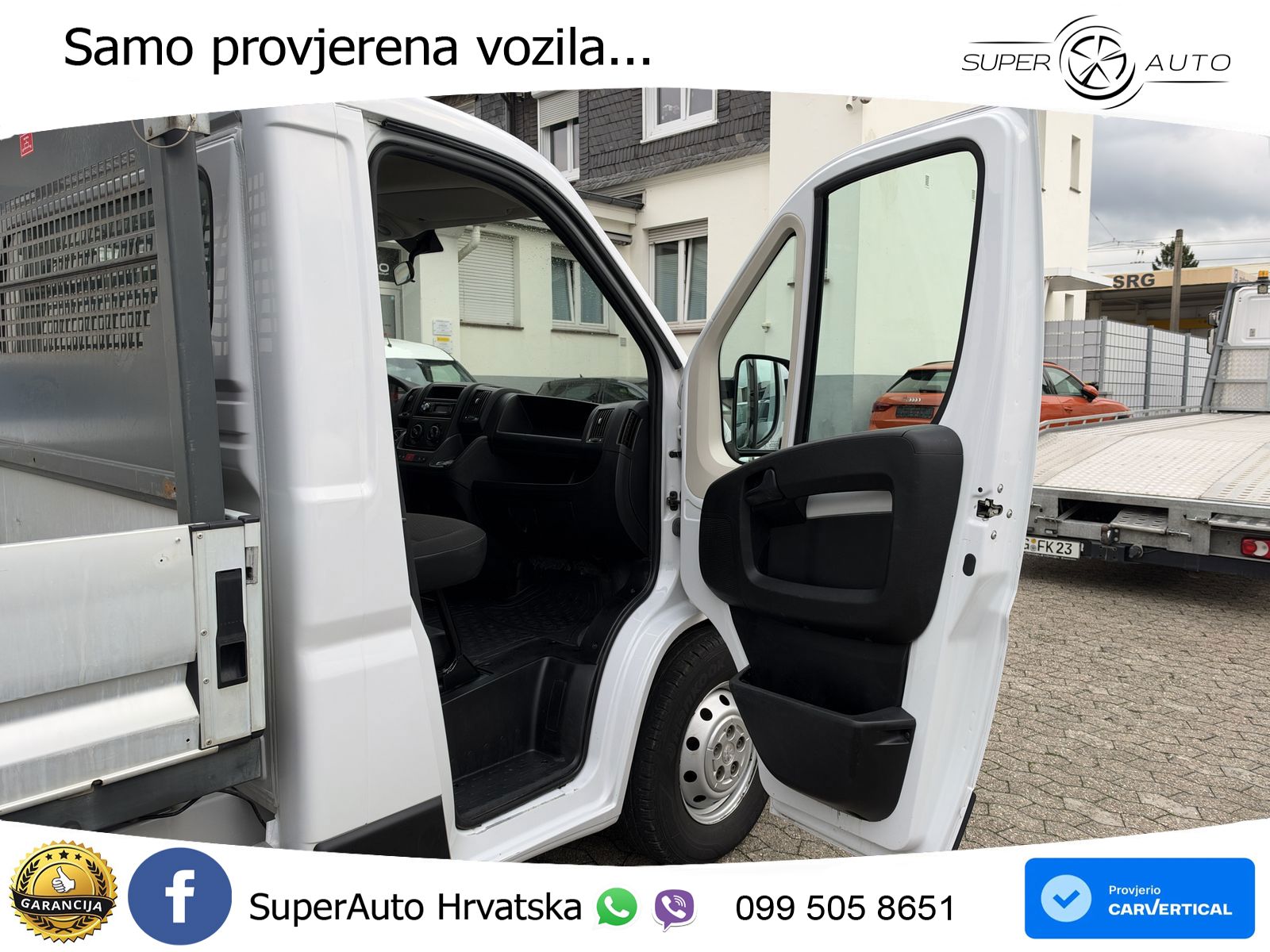 Peugeot Boxer L4 MAXI 165 / AHK / LEITERTRÄGER ROLLE / T 165 KS