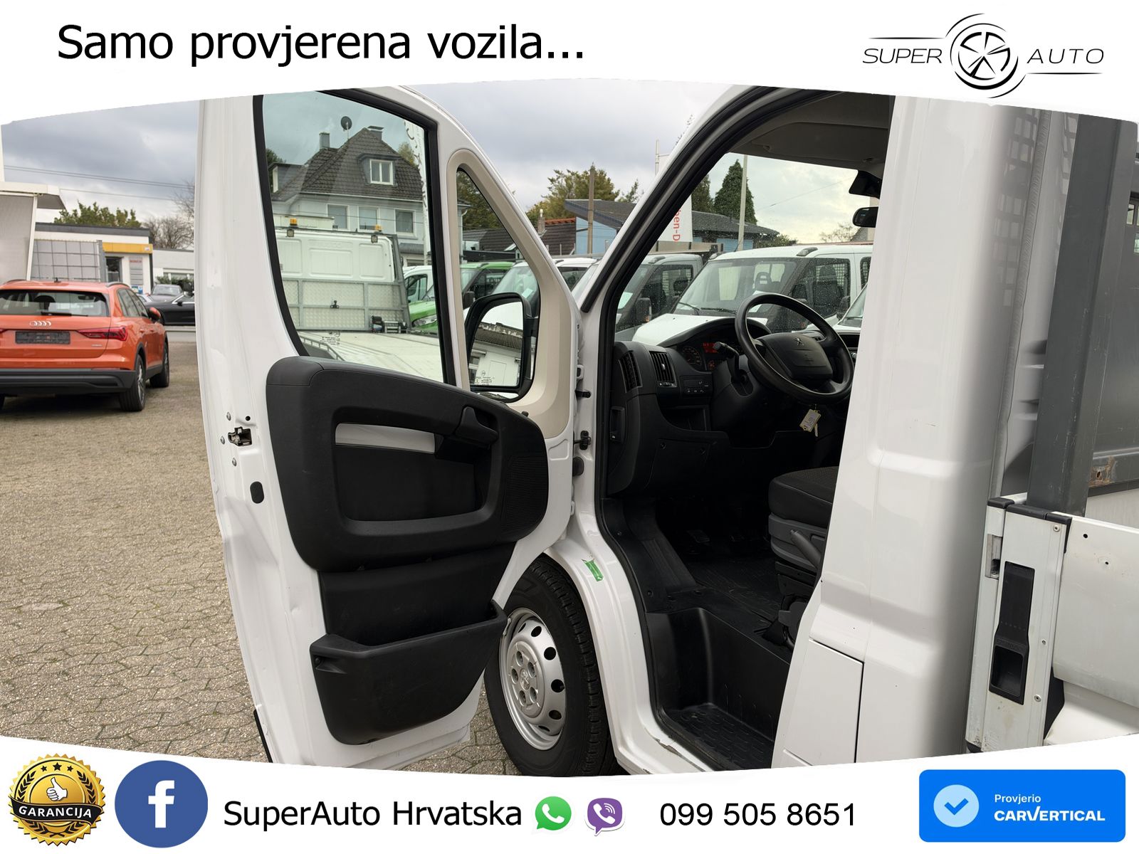 Peugeot Boxer L4 MAXI 165 / AHK / LEITERTRÄGER ROLLE / T 165 KS