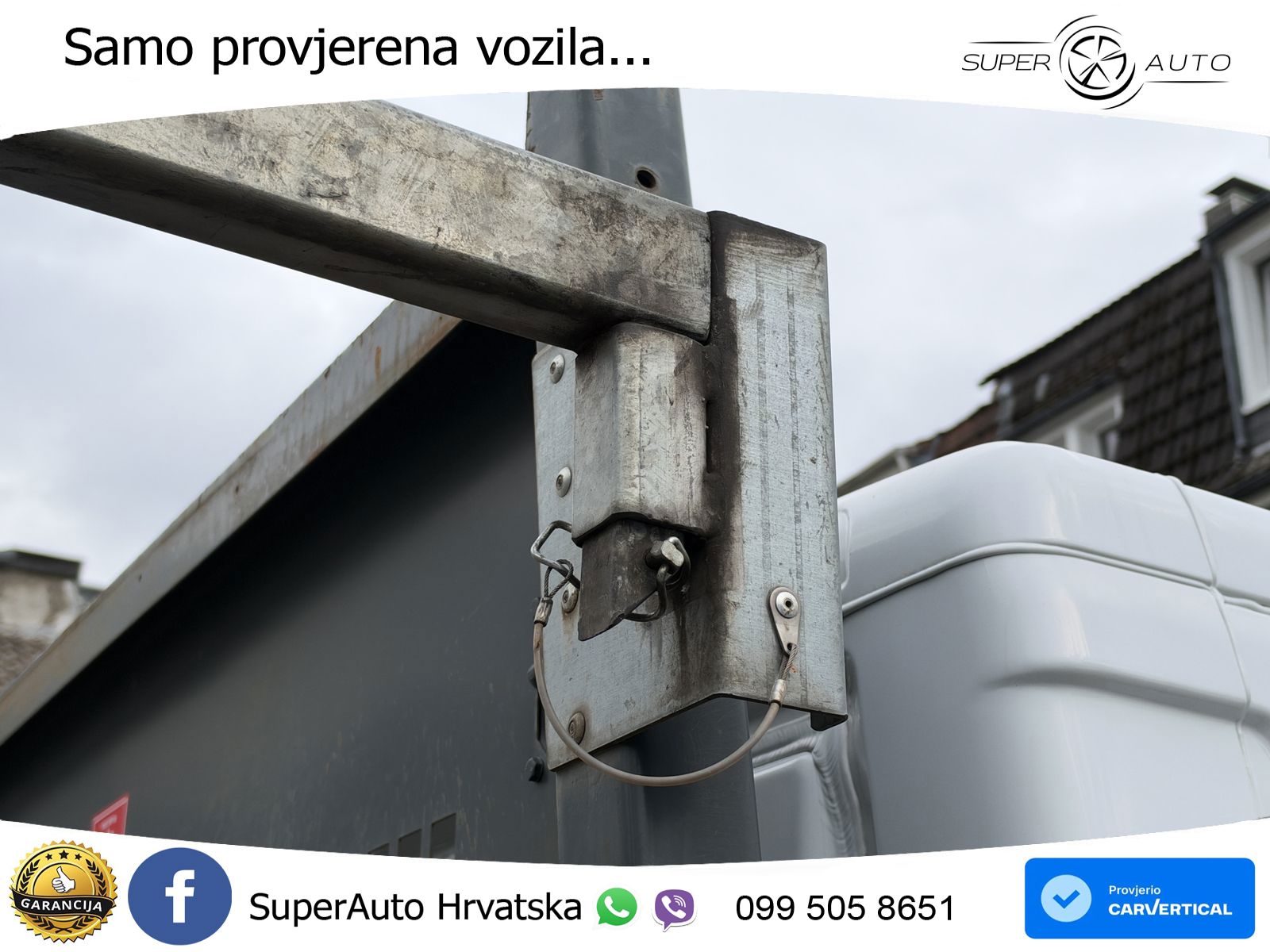 Peugeot Boxer L4 MAXI 165 / AHK / LEITERTRÄGER ROLLE / T 165 KS