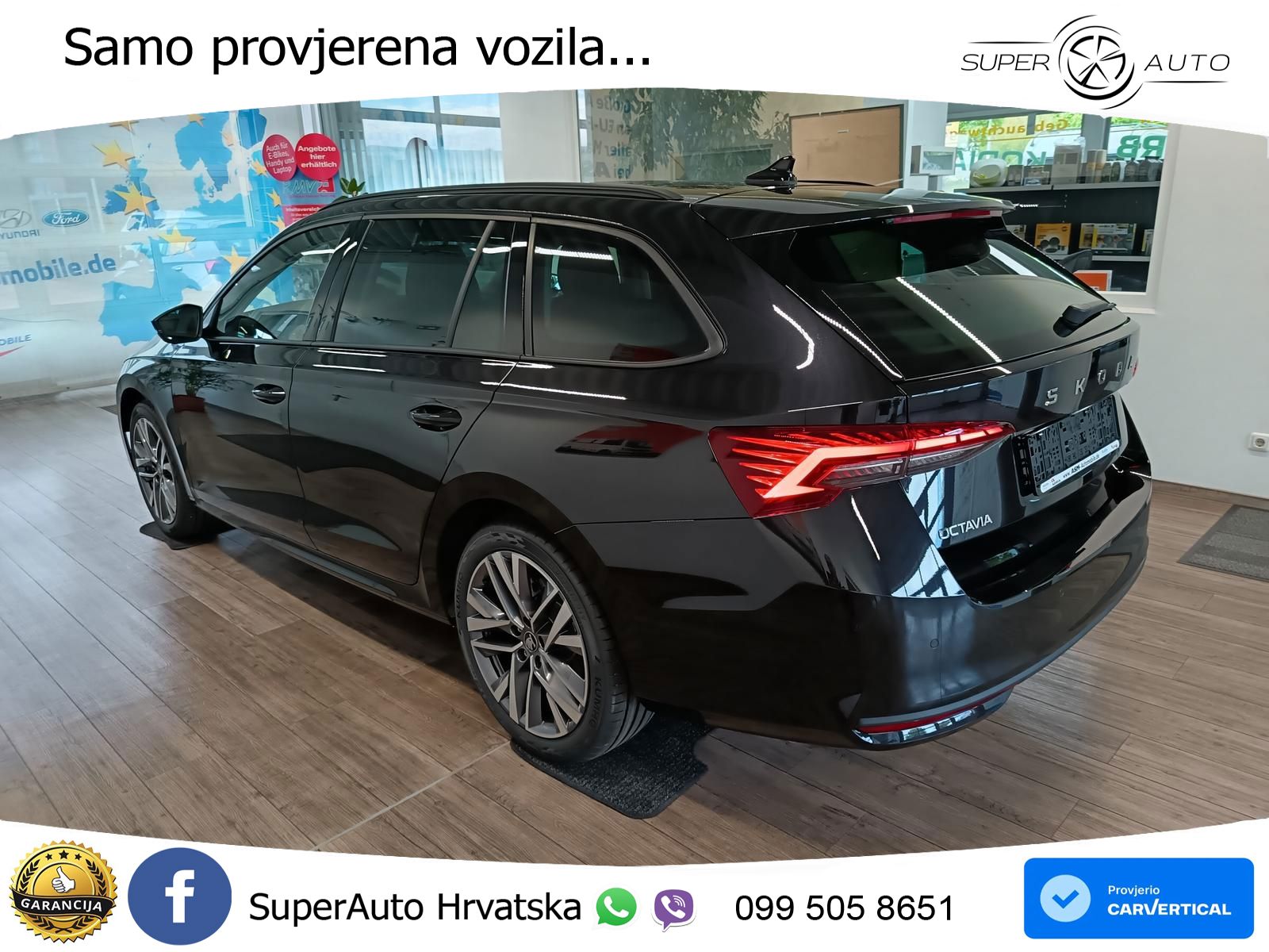 Škoda Octavia Combi 2.0 TDI (150 KS) DSG LED+GR SJED+ACC
