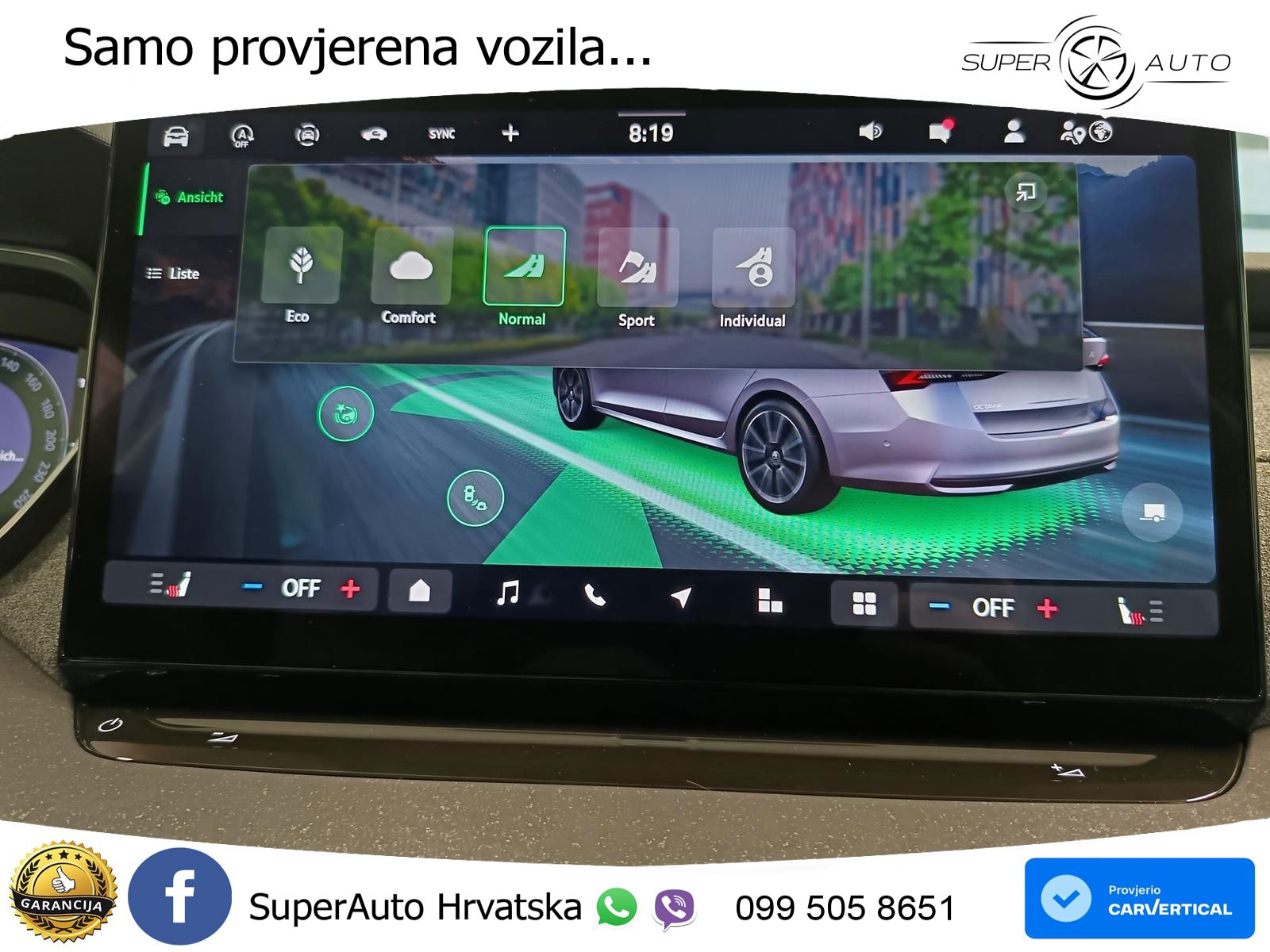 Škoda Octavia Combi 2.0 TDI (150 KS) DSG LED+GR SJED+ACC