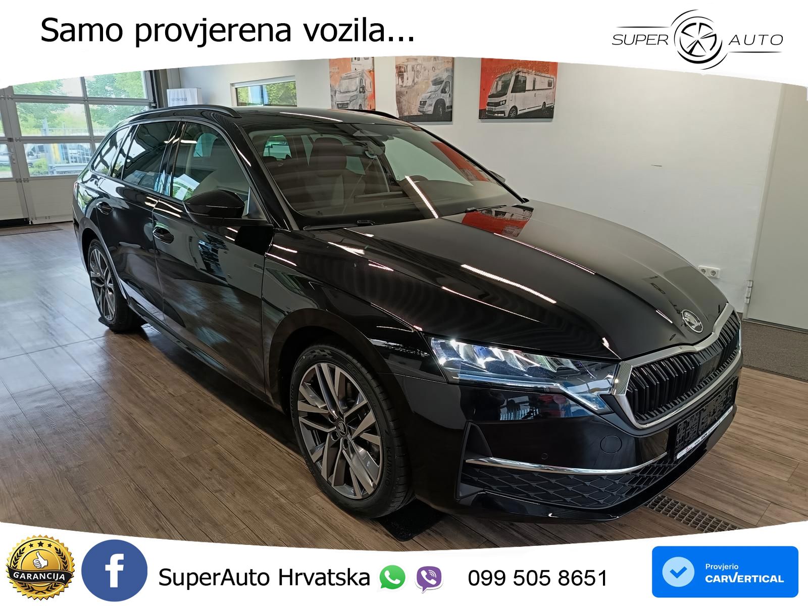 Škoda Octavia Combi 2.0 TDI (150 KS) DSG LED+GR SJED+ACC