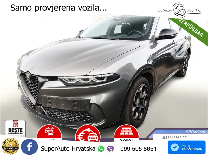 Alfa Romeo Tonale 1.5 VGT (174 KS) Hybrid TCT LED+GR SJED+ACC