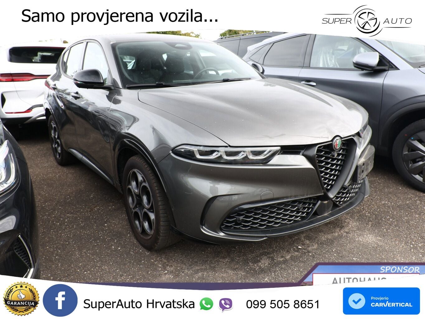 Alfa Romeo Tonale 1.5 VGT (174 KS) Hybrid TCT LED+GR SJED+ACC