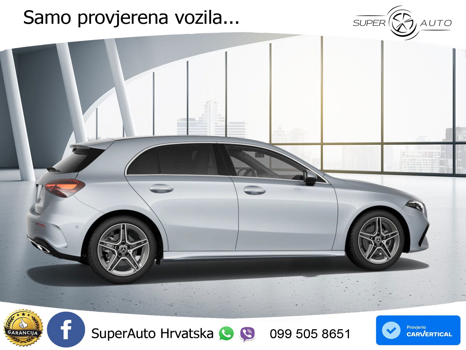 Mercedes-Benz A 180 7G-DCT AMG LED+GR SJED+ACC