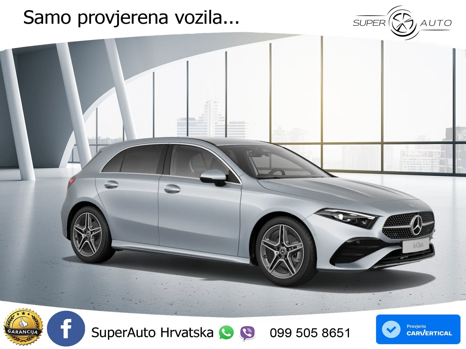 Mercedes-Benz A 180 7G-DCT AMG LED+GR SJED+ACC