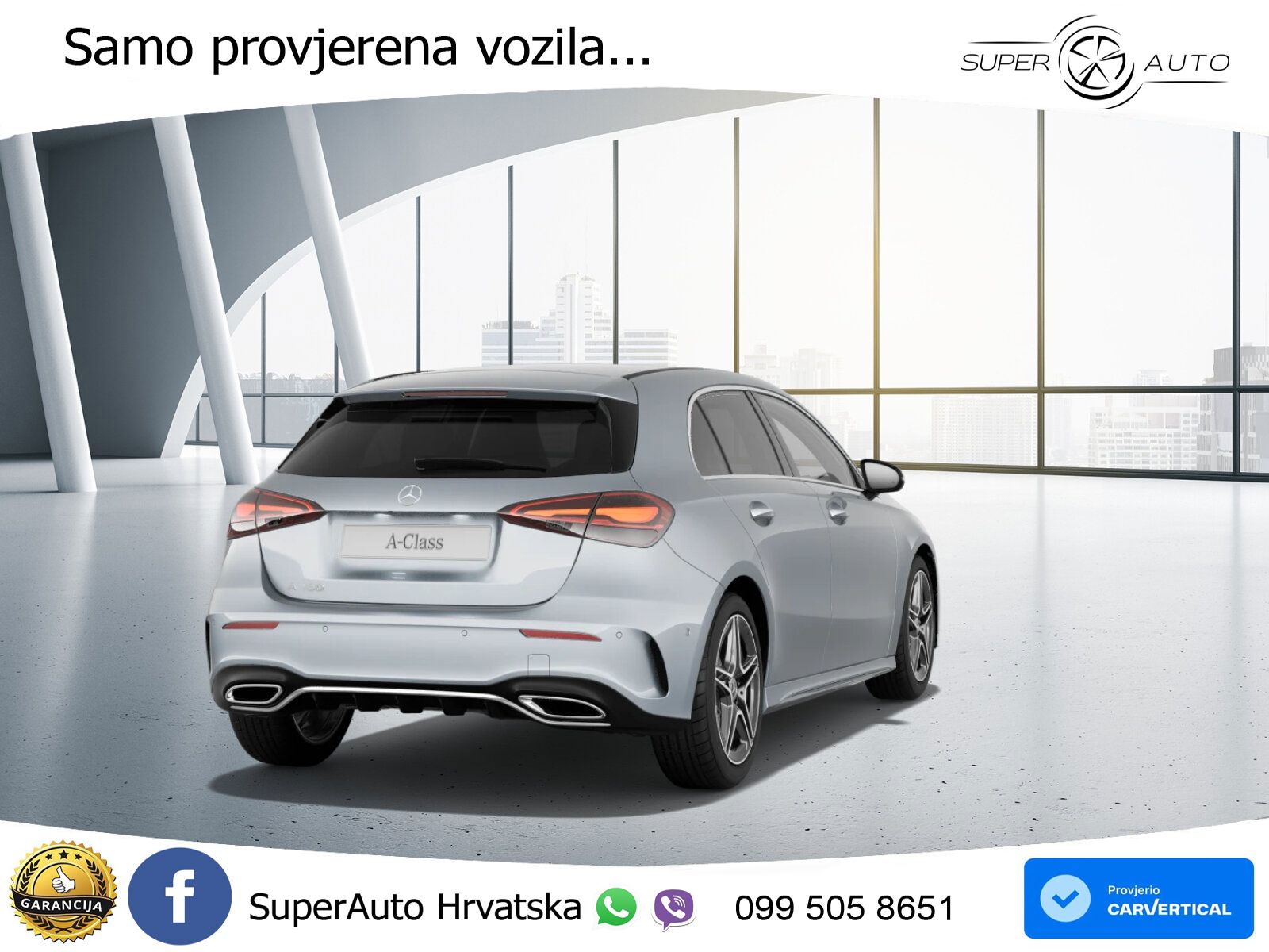 Mercedes-Benz A 180 7G-DCT AMG LED+GR SJED+ACC