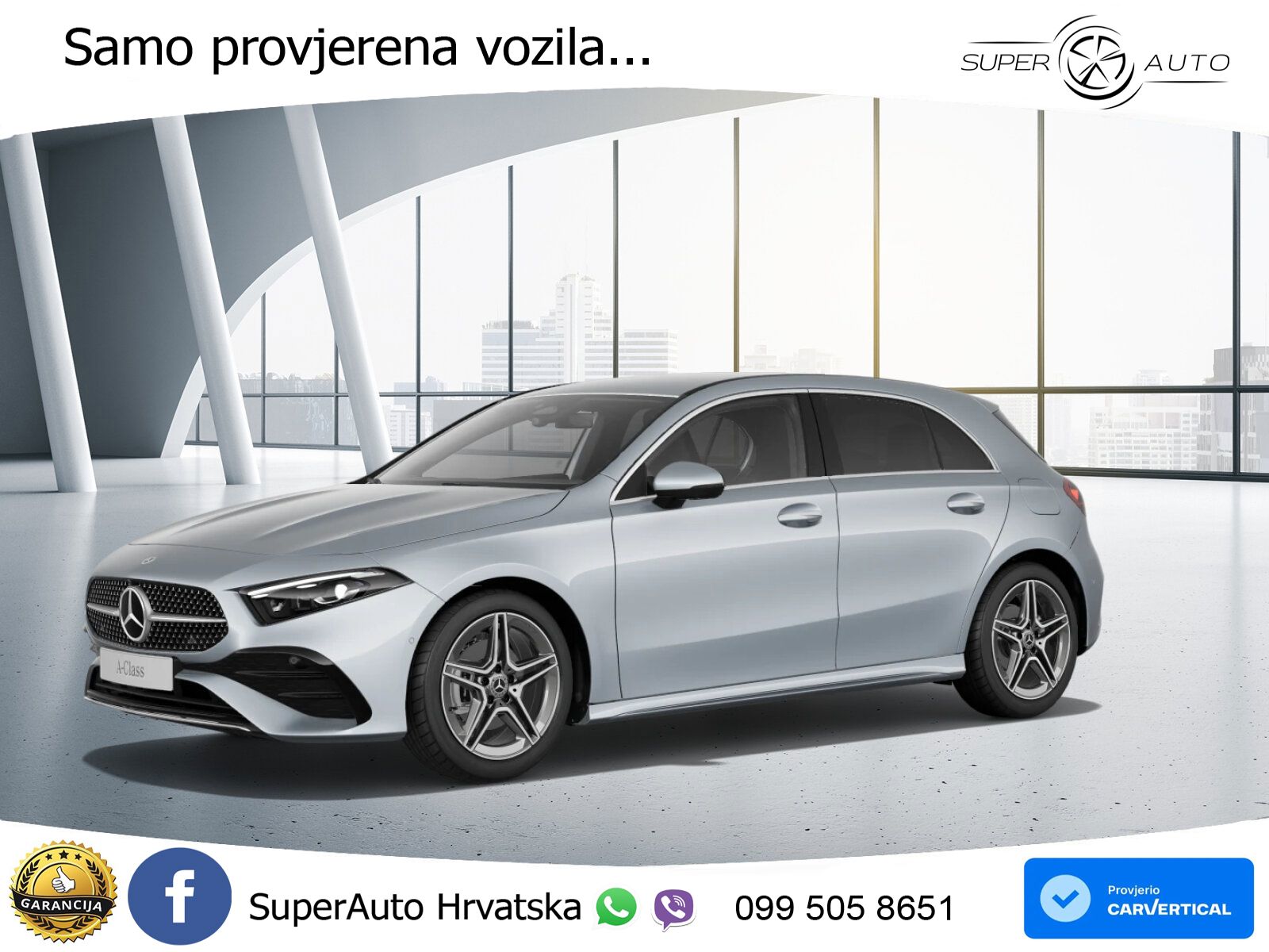Mercedes-Benz A 180 7G-DCT AMG LED+GR SJED+ACC