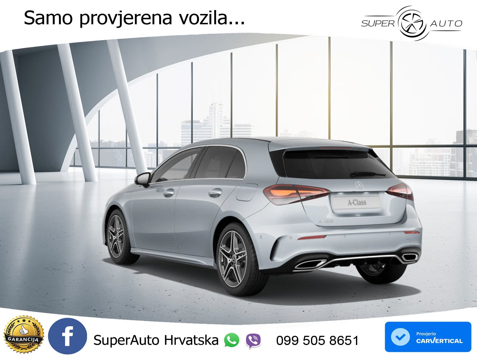 Mercedes-Benz A 180 7G-DCT AMG LED+GR SJED+ACC