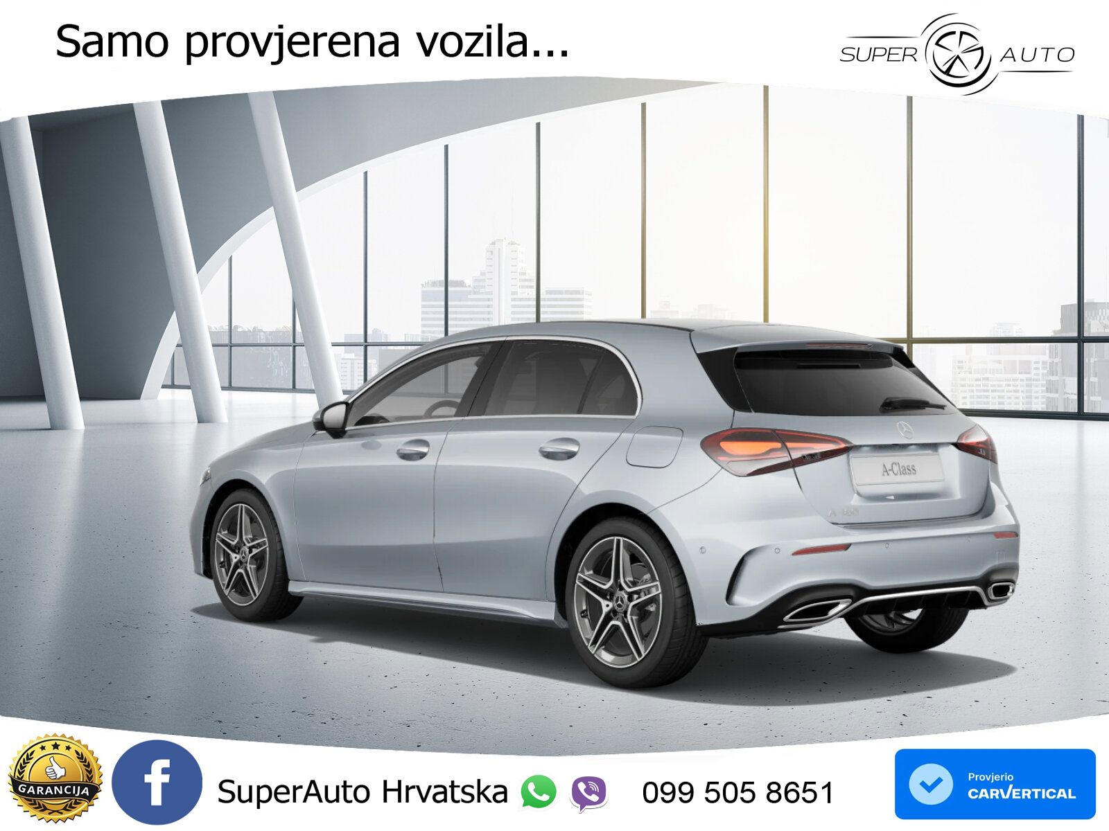 Mercedes-Benz A 180 7G-DCT AMG LED+GR SJED+ACC