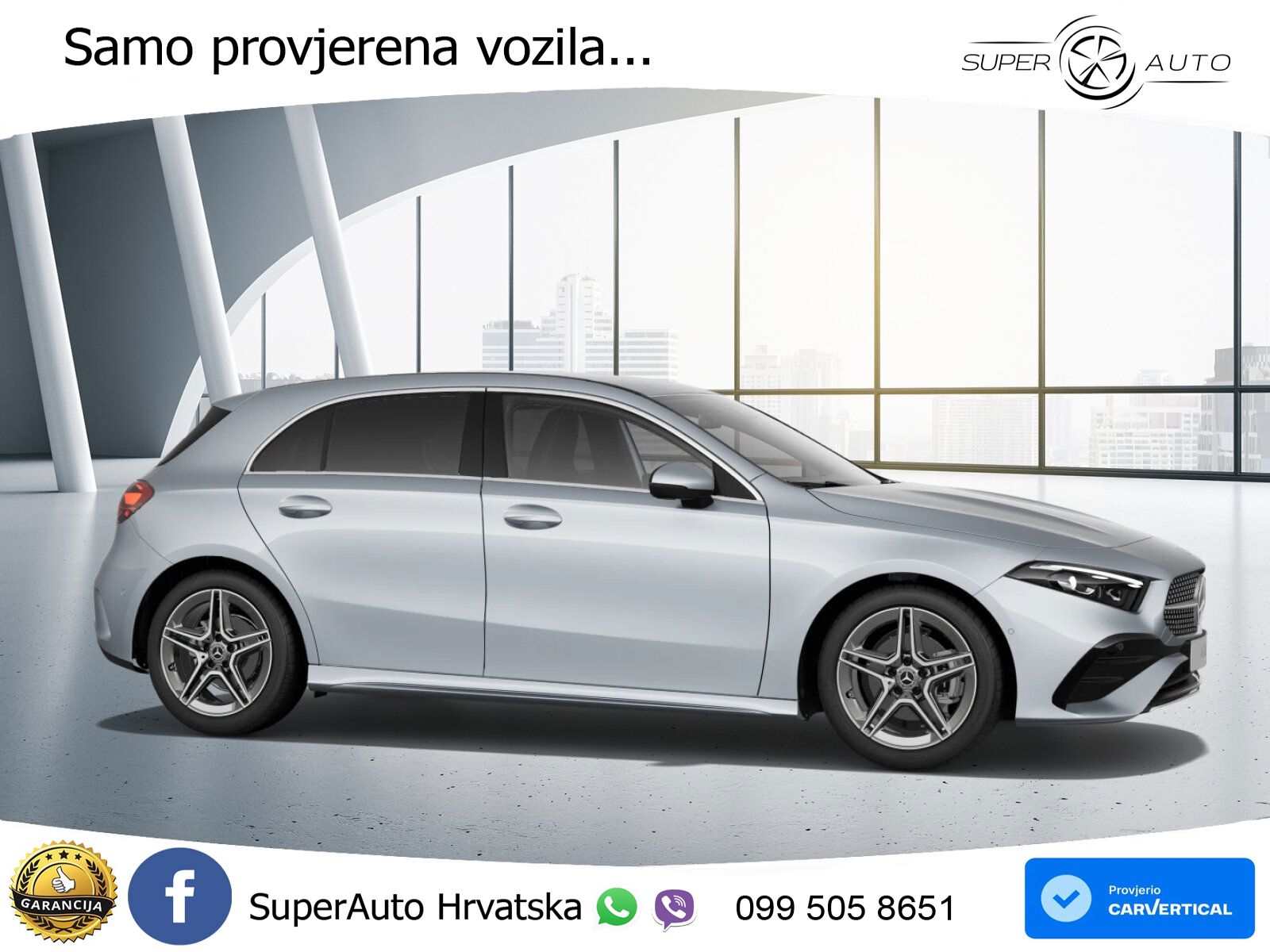 Mercedes-Benz A 180 7G-DCT AMG LED+GR SJED+ACC