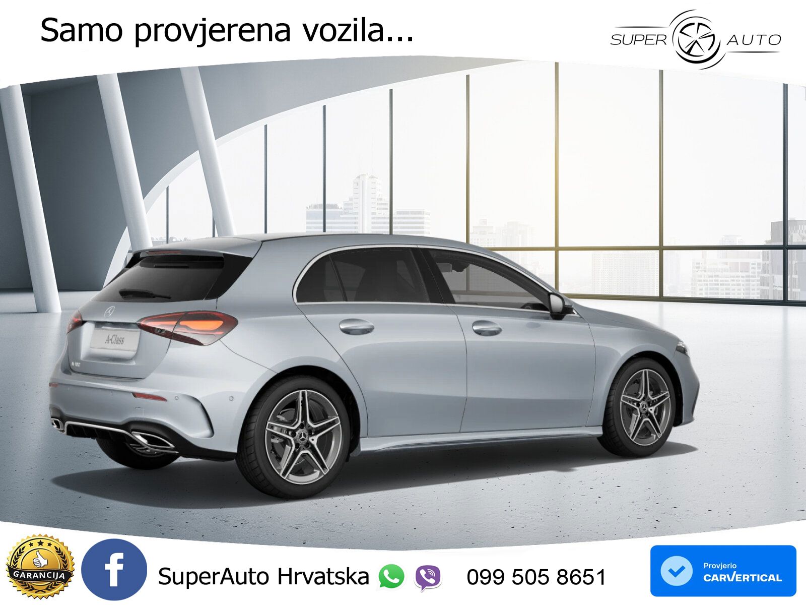 Mercedes-Benz A 180 7G-DCT AMG LED+GR SJED+ACC