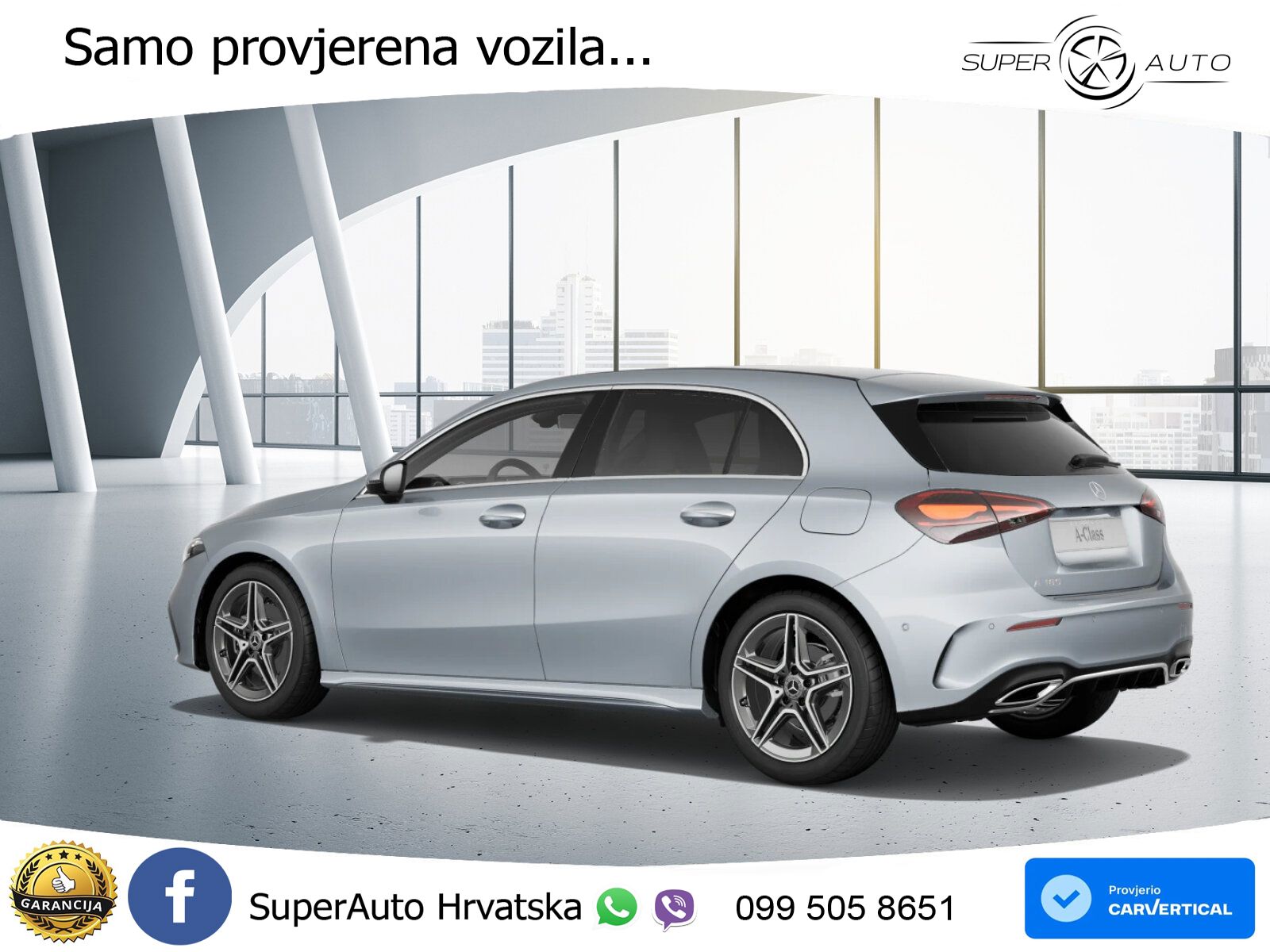 Mercedes-Benz A 180 7G-DCT AMG LED+GR SJED+ACC