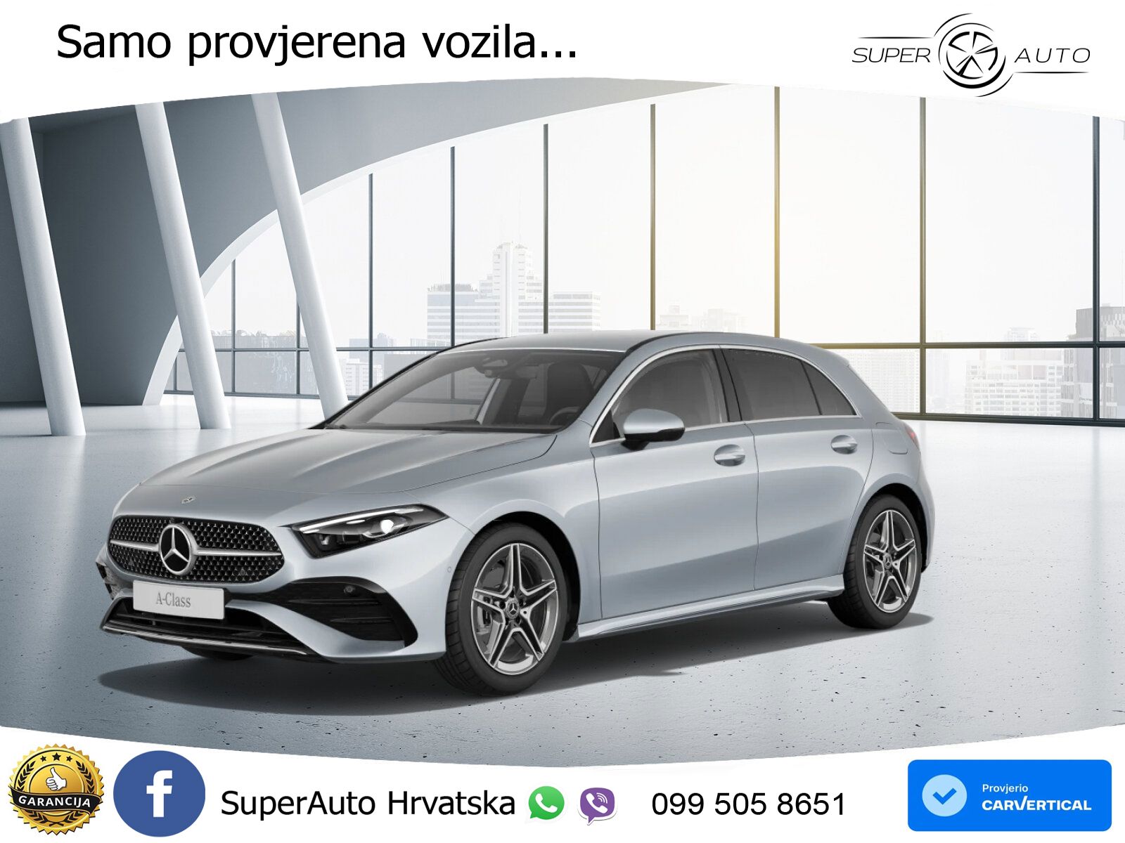 Mercedes-Benz A 180 7G-DCT AMG LED+GR SJED+ACC