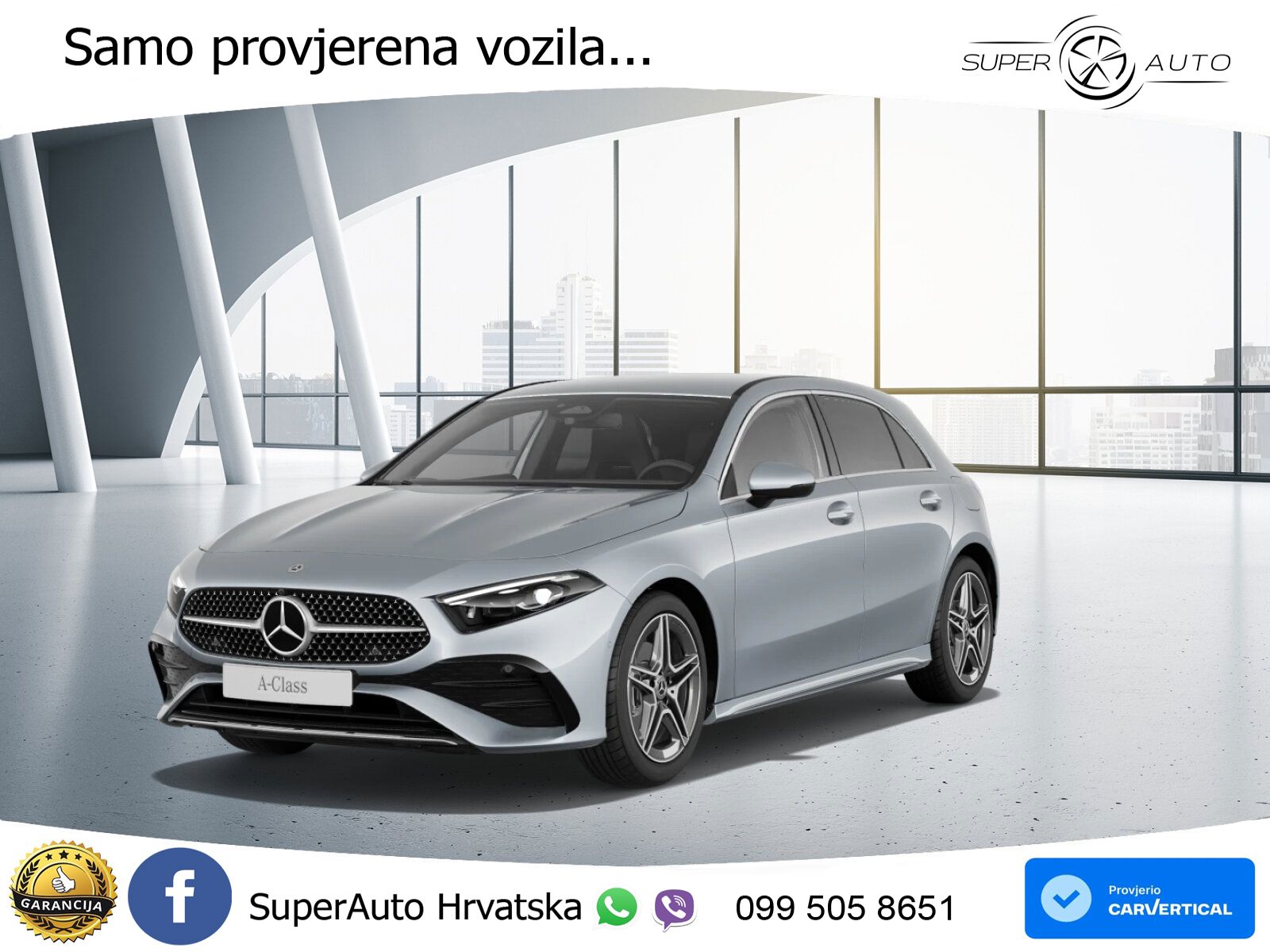 Mercedes-Benz A 180 7G-DCT AMG LED+GR SJED+ACC