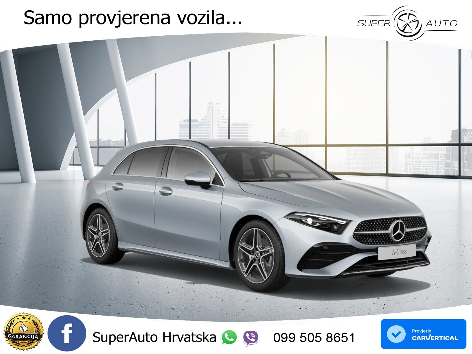 Mercedes-Benz A 180 7G-DCT AMG LED+GR SJED+ACC