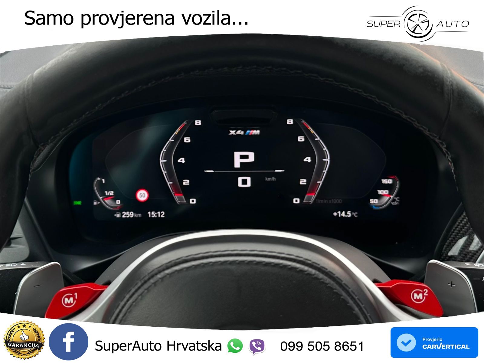 BMW X4 M Competition 3.0 (510 KS) xDrive Steptronic ACC+HEAD+4xGR SJED+360+PANO