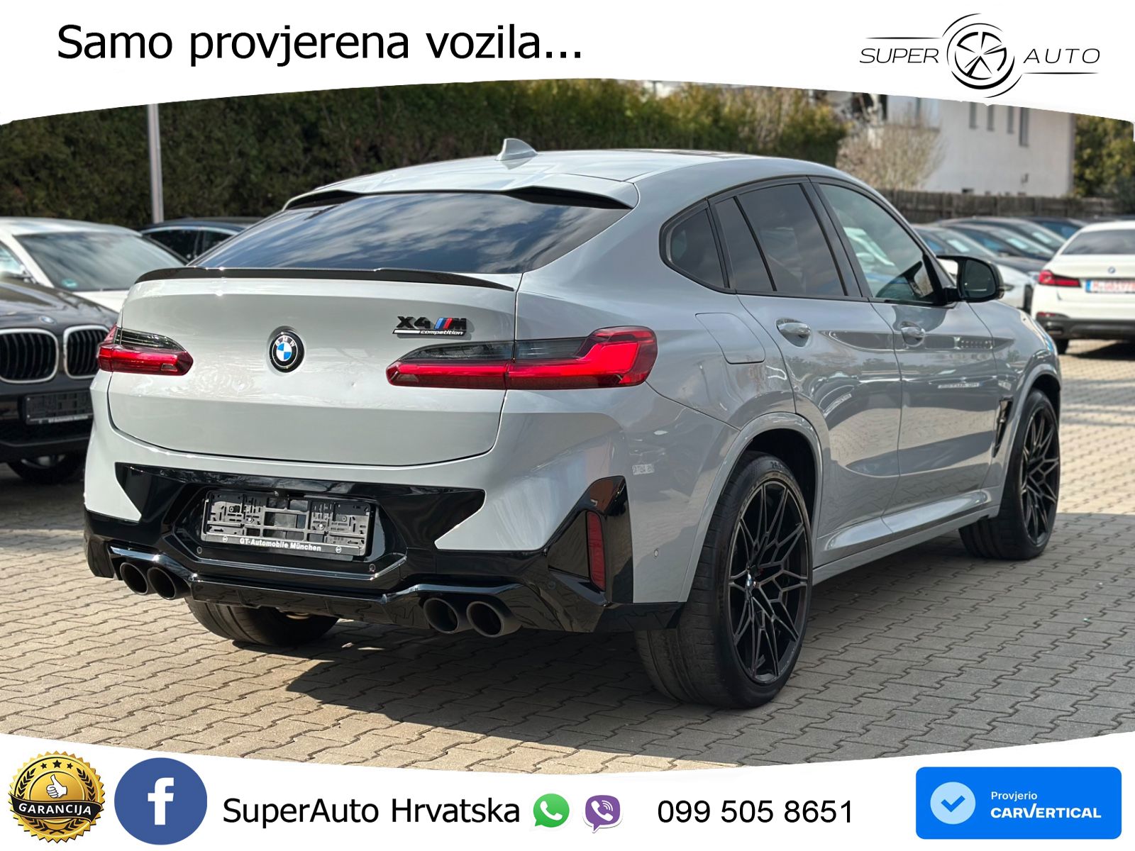 BMW X4 M Competition 3.0 (510 KS) xDrive Steptronic ACC+HEAD+4xGR SJED+360+PANO