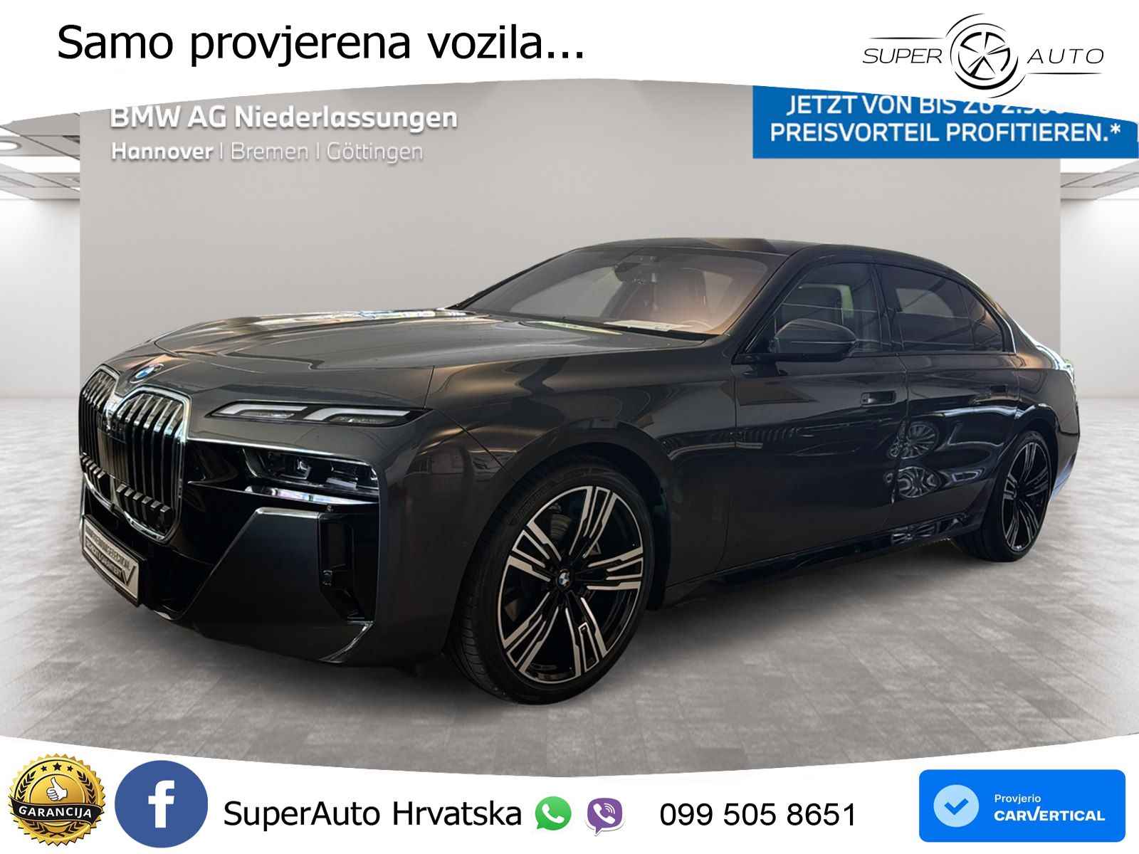 BMW 740d (299 KS) xDrive Steptronic M Sport LED+GR SJED+ACC