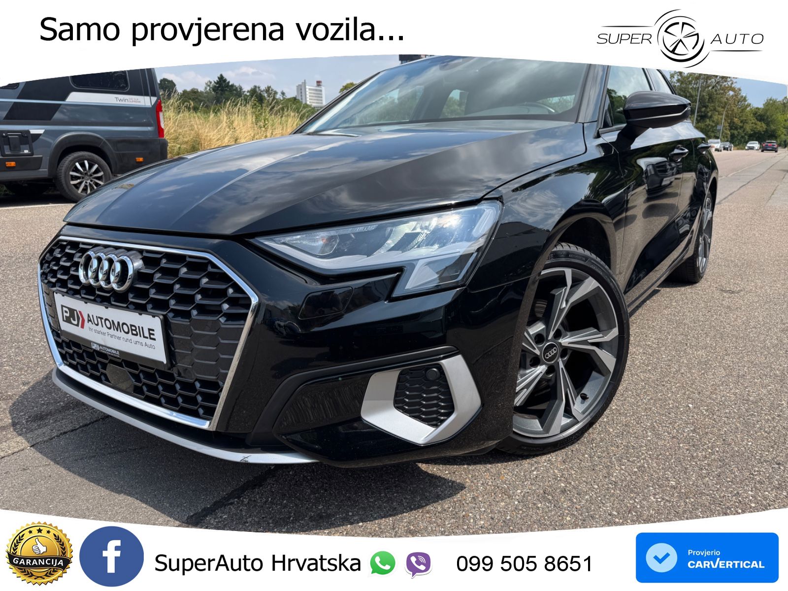 Audi A3 35 TDI (150 KS) S tronic LED+GR SJED+ACC