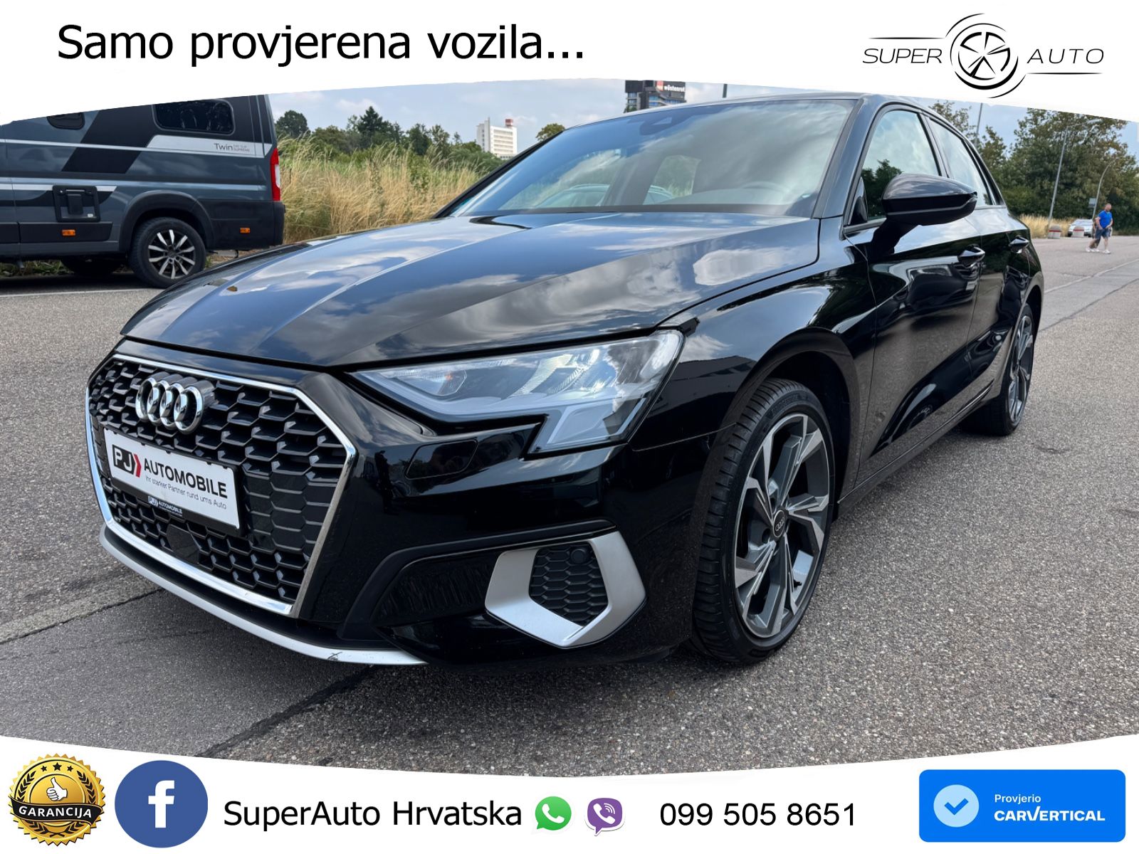 Audi A3 35 TDI (150 KS) S tronic LED+GR SJED+ACC