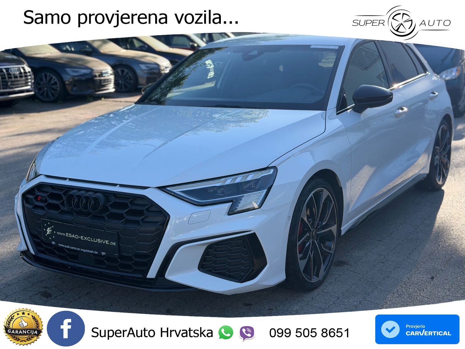 Audi S3 2.0 TFSI (310 KS) quattro S tronic MATRIX+GR SJED+KAM
