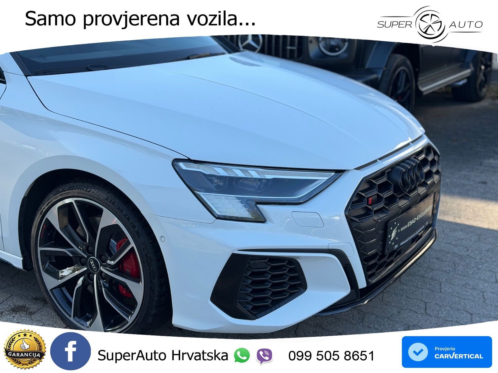 Audi S3 2.0 TFSI (310 KS) quattro S tronic MATRIX+GR SJED+KAM