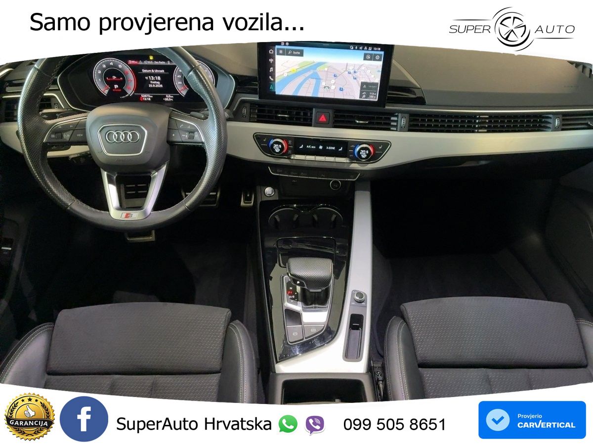 Audi A5 Sportback  40 TFSI (204 KS) S tronic S line MATRIX+GR SJED+KAM