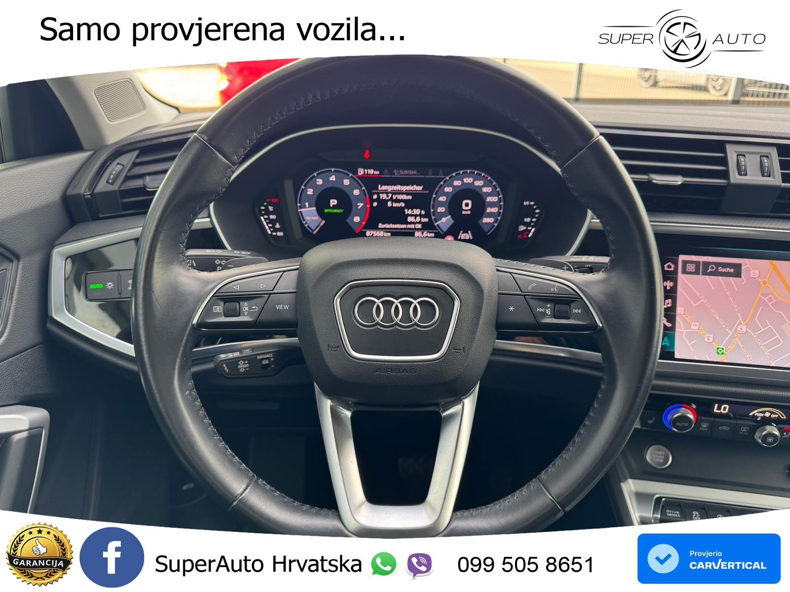 Audi Q3 Sportback 35 TFSI (150 KS) S tronic LED+GR SJED+ACC