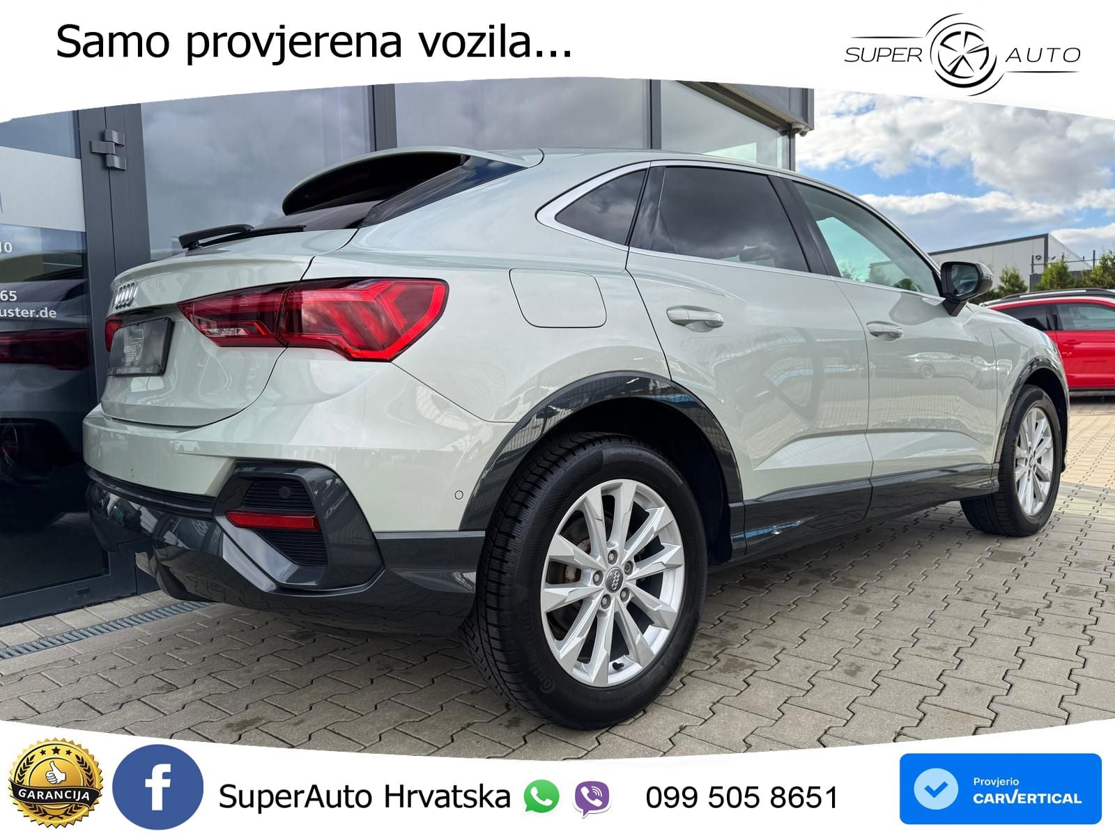 Audi Q3 Sportback 35 TFSI (150 KS) S tronic LED+GR SJED+ACC
