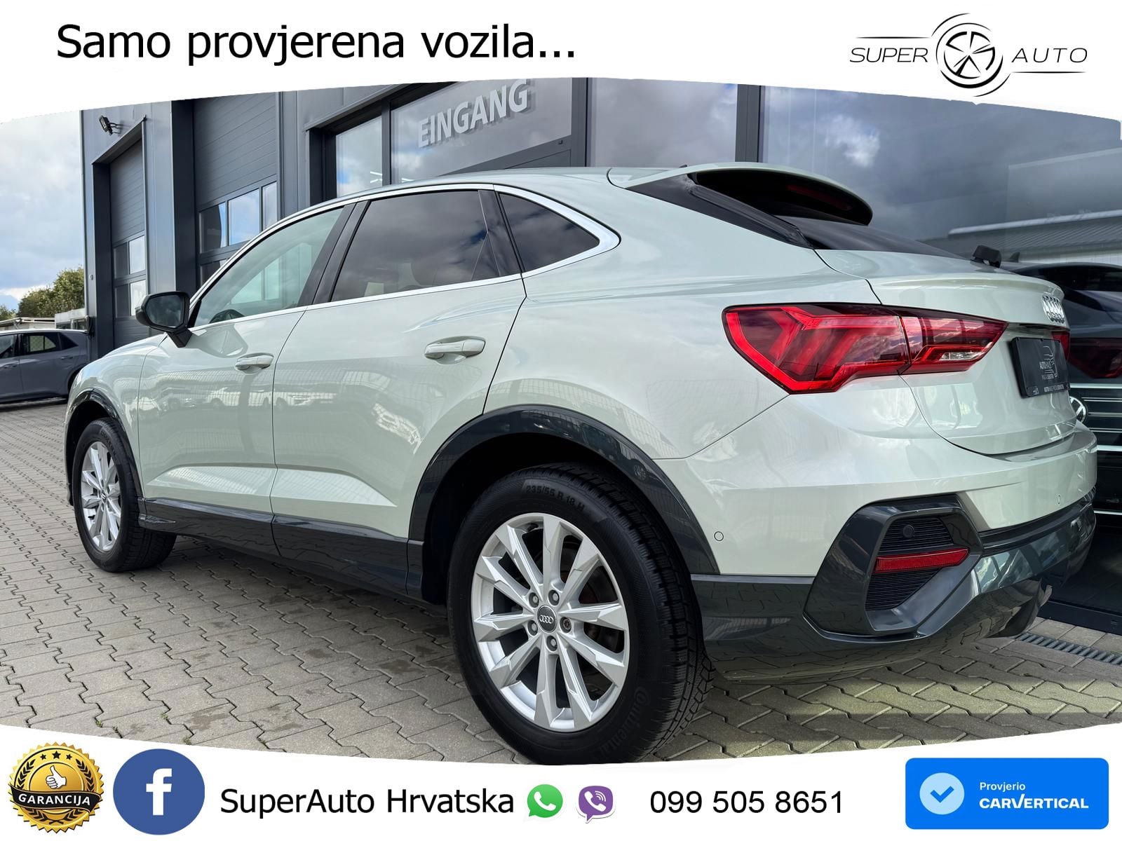 Audi Q3 Sportback 35 TFSI (150 KS) S tronic LED+GR SJED+ACC