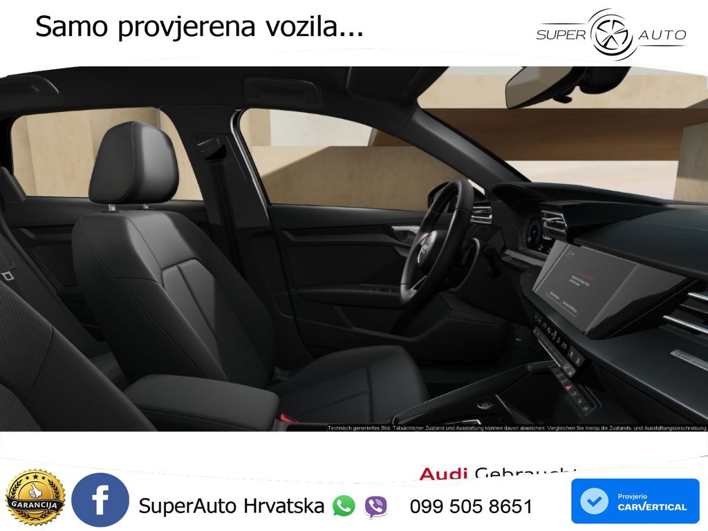 Audi A3 Sportback 30 TFSI (116 KS) Mild Hybrid S tronic