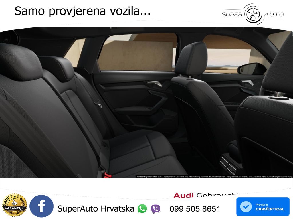 Audi A3 Sportback 30 TFSI (116 KS) Mild Hybrid S tronic