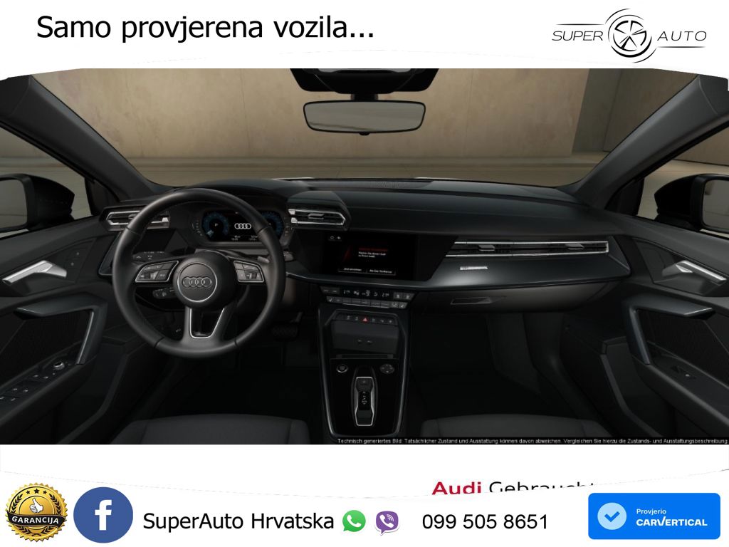 Audi A3 Sportback 30 TFSI (116 KS) Mild Hybrid S tronic
