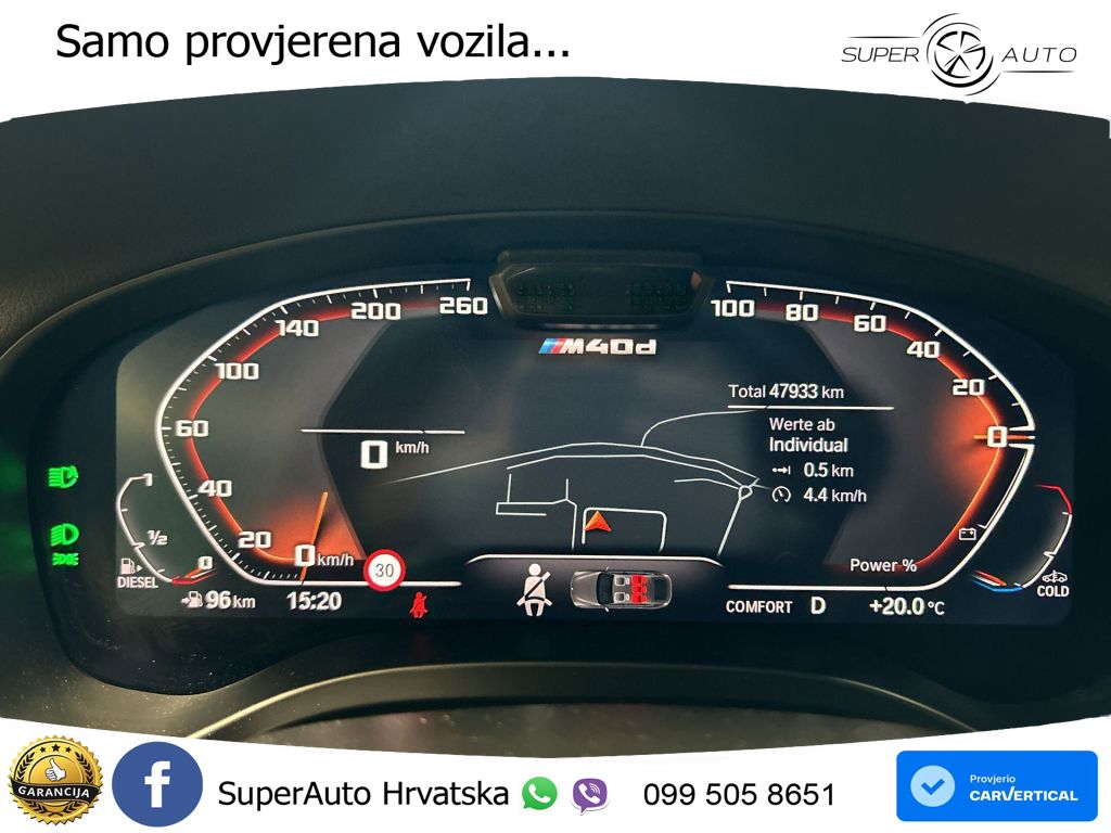 BMW X4 M40d (340 KS) xDrive Steptronic LED+GR SJED+ACC