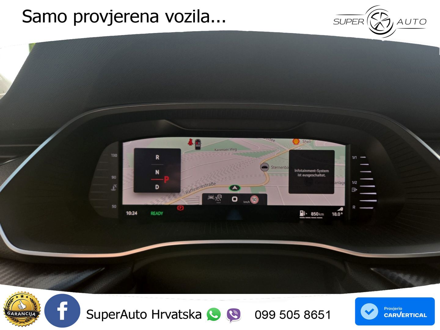 Škoda Octavia Combi 1.5 TSI (150 KS) DSG SportLine LED+GR SJED+ACC