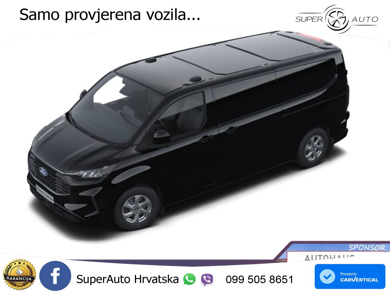 Ford Transit Custom Multicab Aut Limited L2 UVP-37%* 170 KS