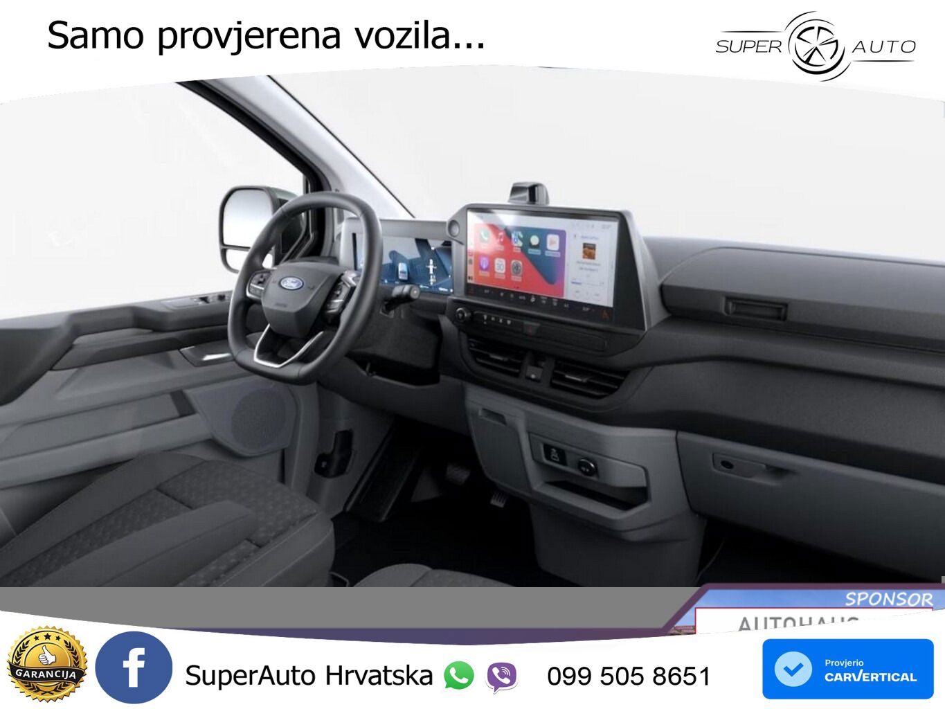 Ford Transit Custom Multicab Aut Limited L2 UVP-37%* 170 KS