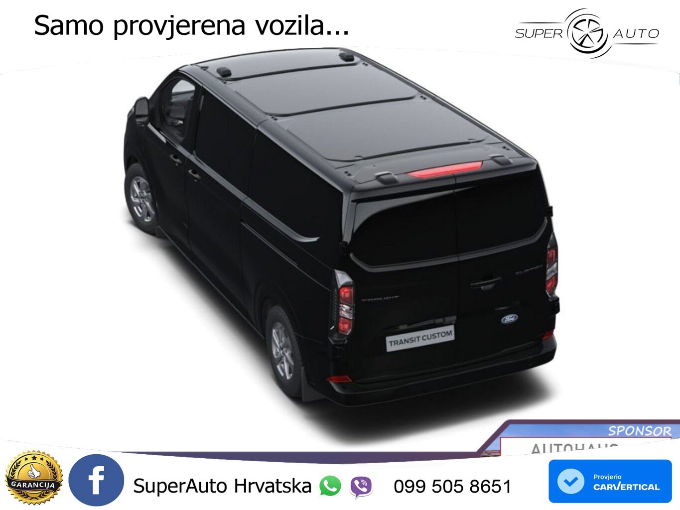 Ford Transit Custom Multicab Aut Limited L2 UVP-37%* 170 KS