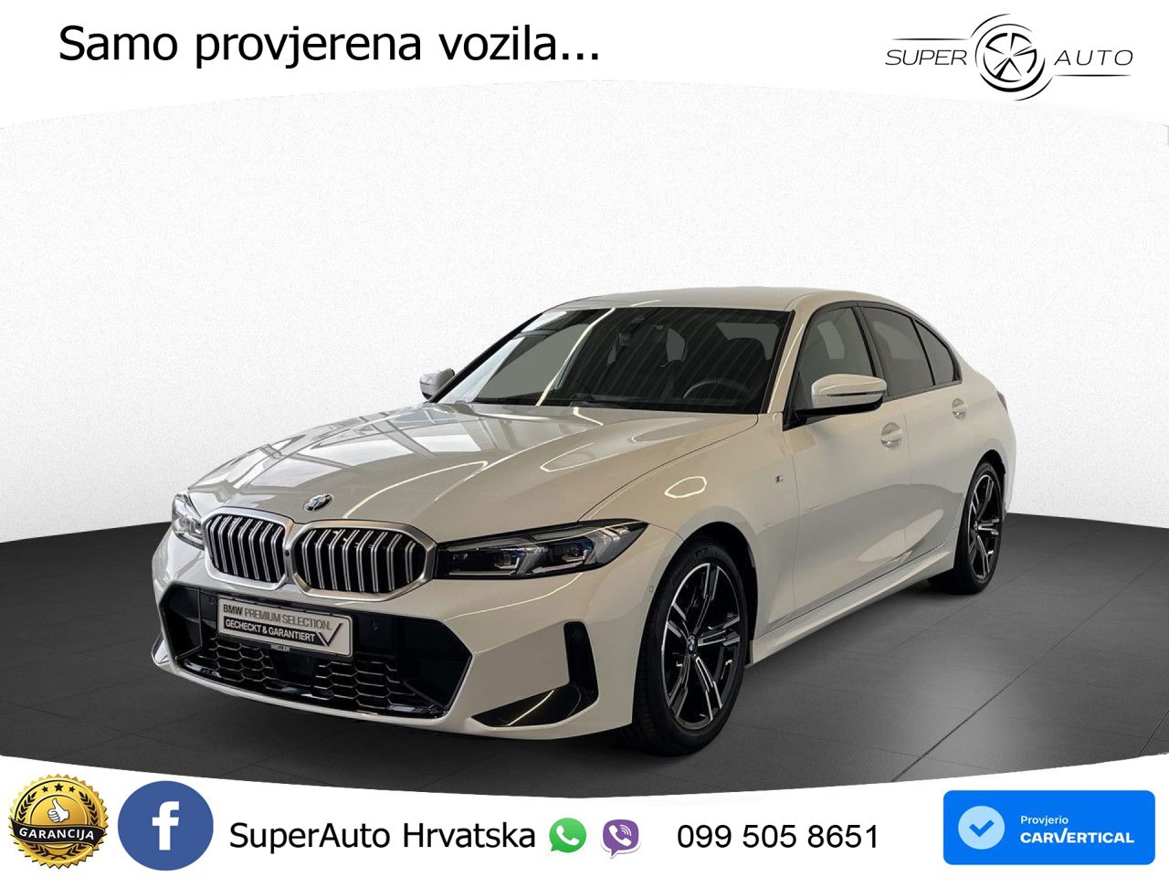 BMW 320i (184 KS) Steptronic M Sport LED+GR SJED+ACC