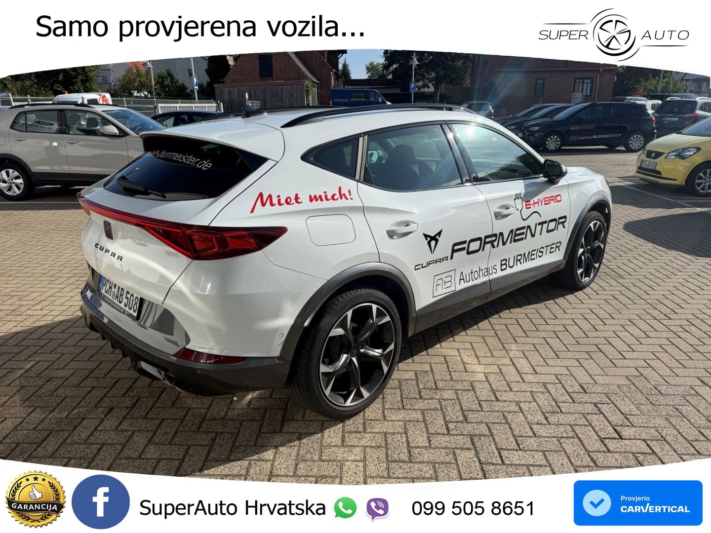 Cupra Formentor 1.4 TSI (204 KS) e-Hybrid DSG LED+GR SJED+ACC