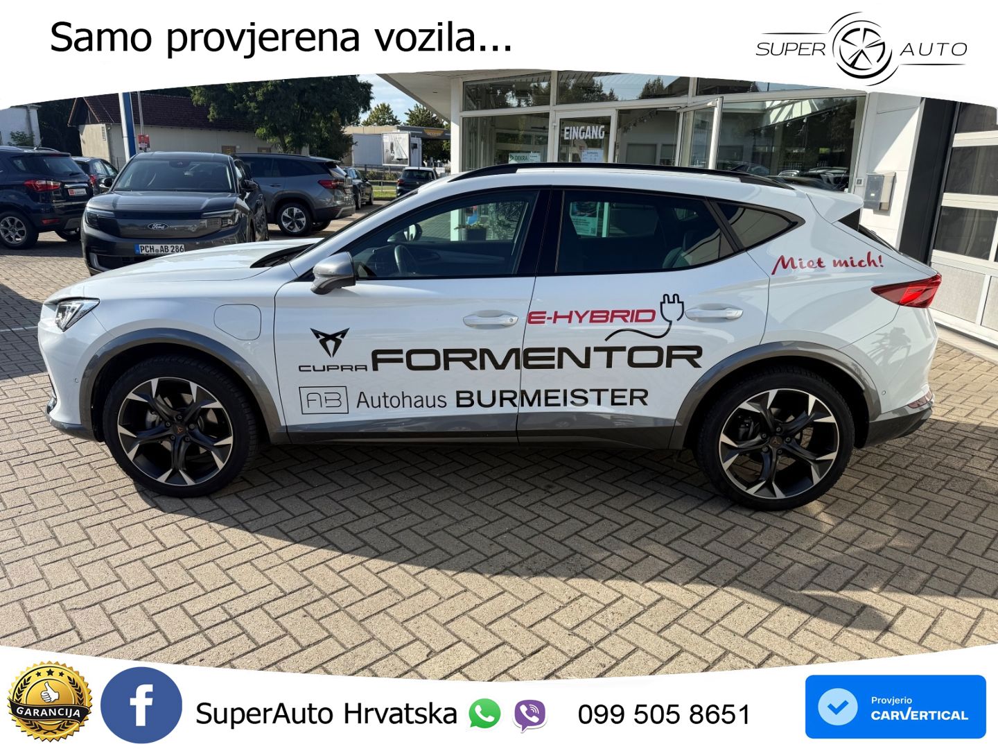 Cupra Formentor 1.4 TSI (204 KS) e-Hybrid DSG LED+GR SJED+ACC